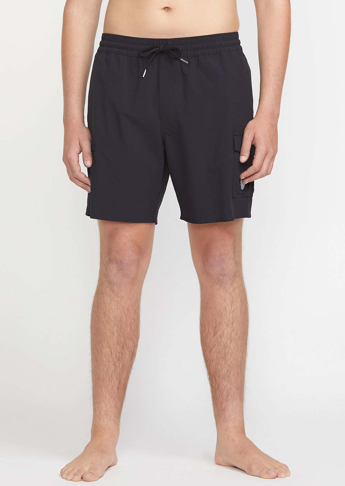 Volcom Men's Truly Liberators 17" Boardshorts Black