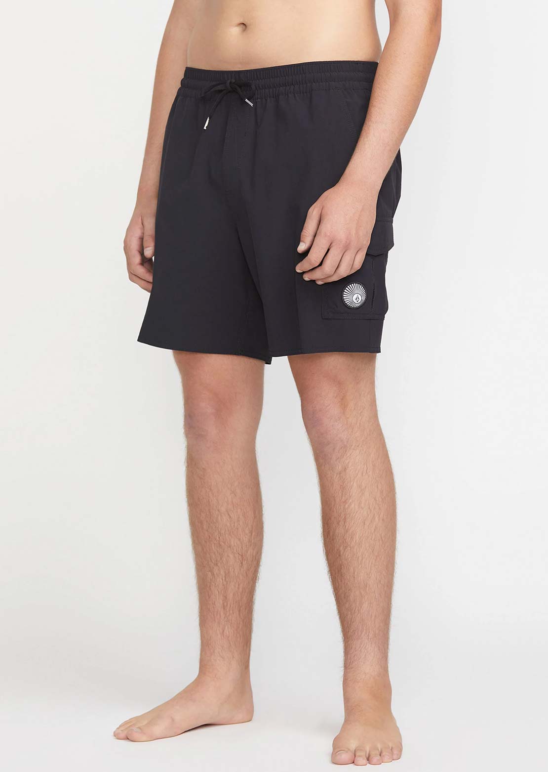 Volcom Men's Truly Liberators 17" Boardshorts Black