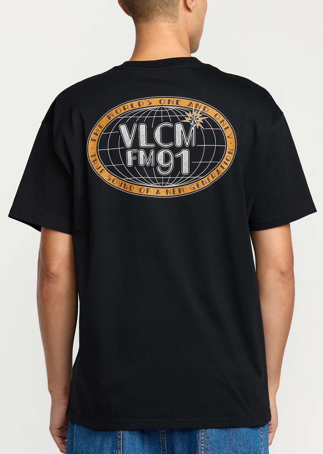 Volcom Men's Tune In T-Shirt Antique Black