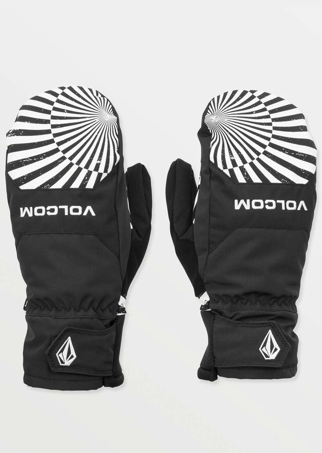 Volcom Men's V.Co Nyle Mitts Black Print