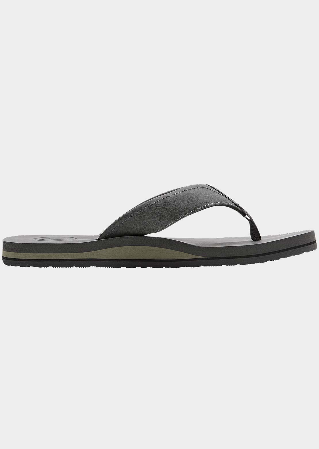 Volcom Men's Victor Lx Sandals Grey Vintage