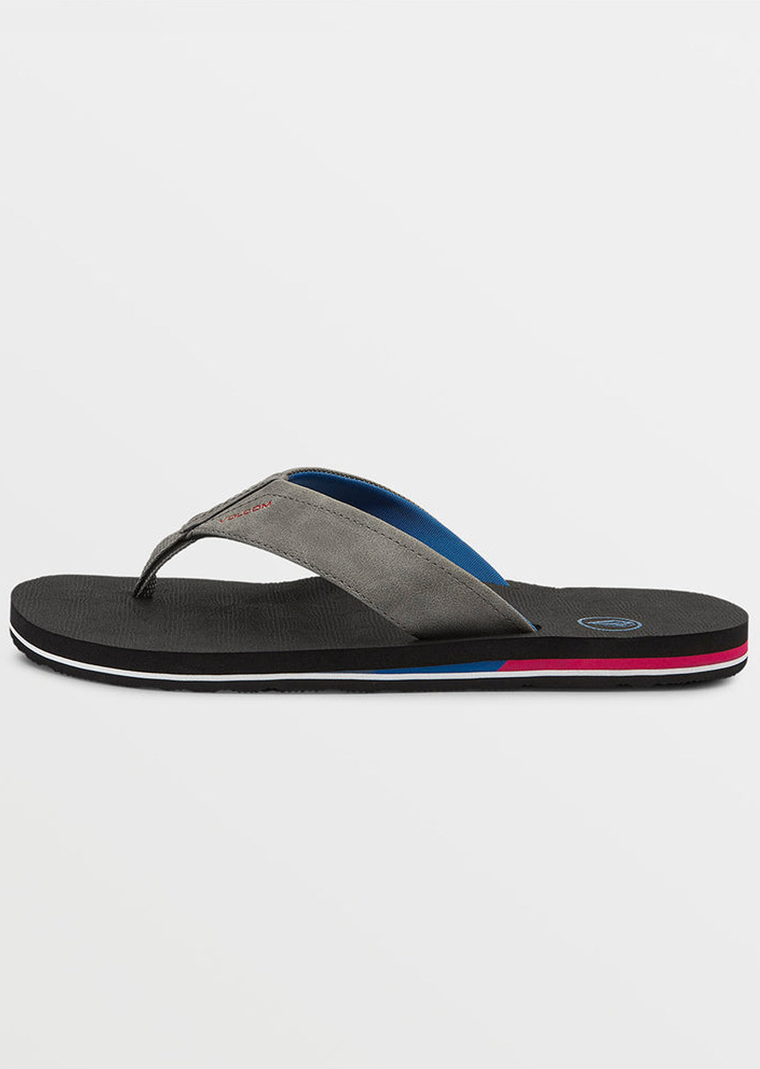 Volcom Men's Victor Slipper Cement Grey