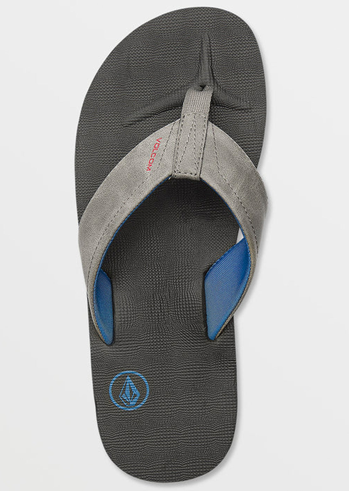 Volcom Men's Victor Slipper Cement Grey