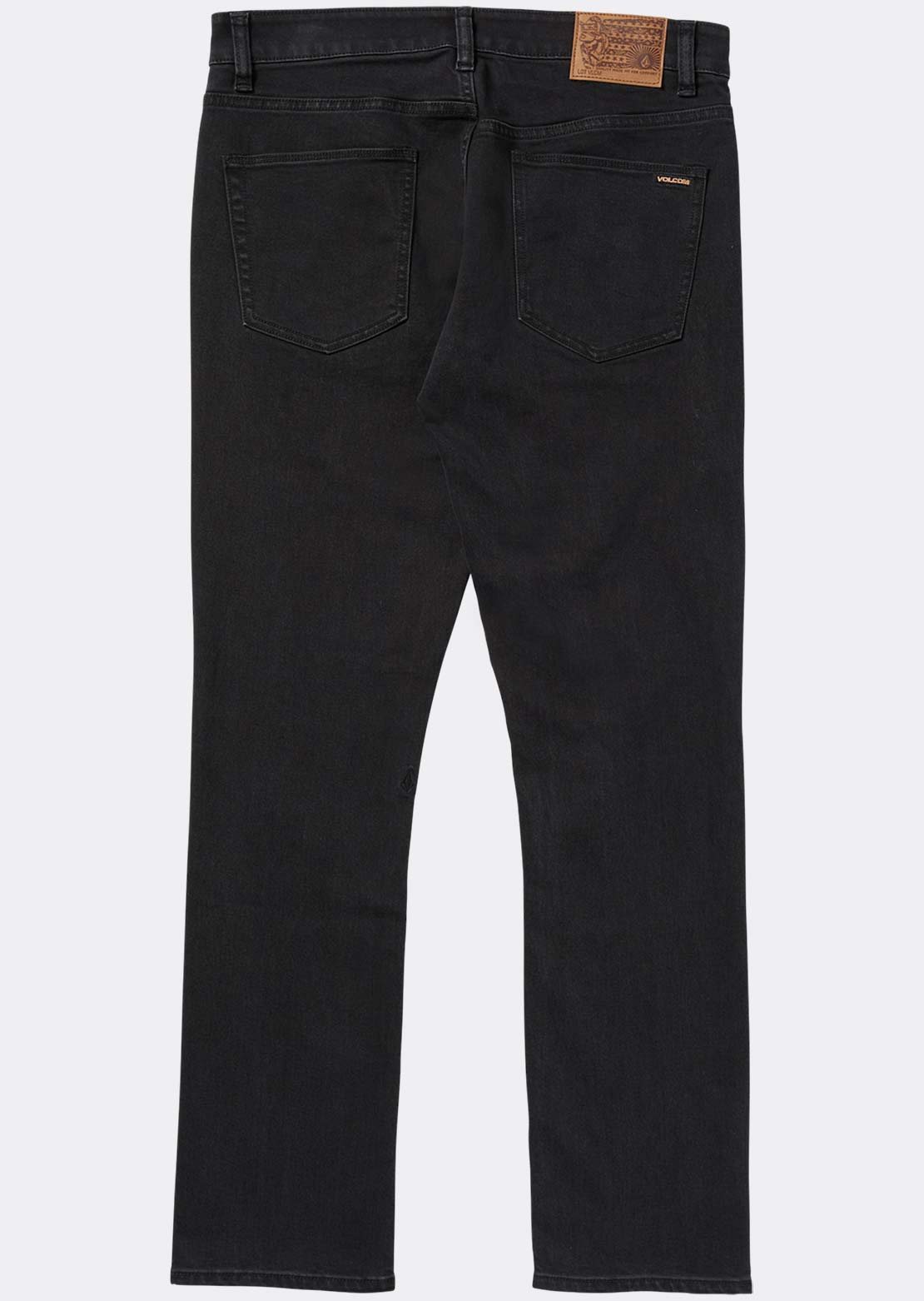 Volcom Men's Vorta Denim Pants Black Out