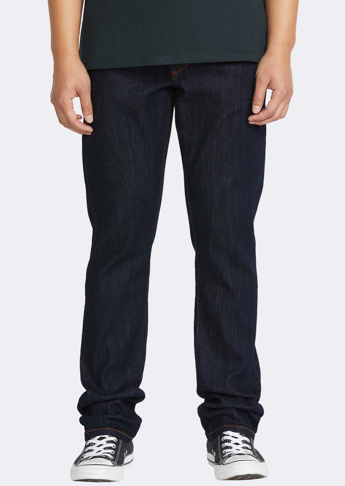Volcom Men's Vorta Denim Pants Rinse