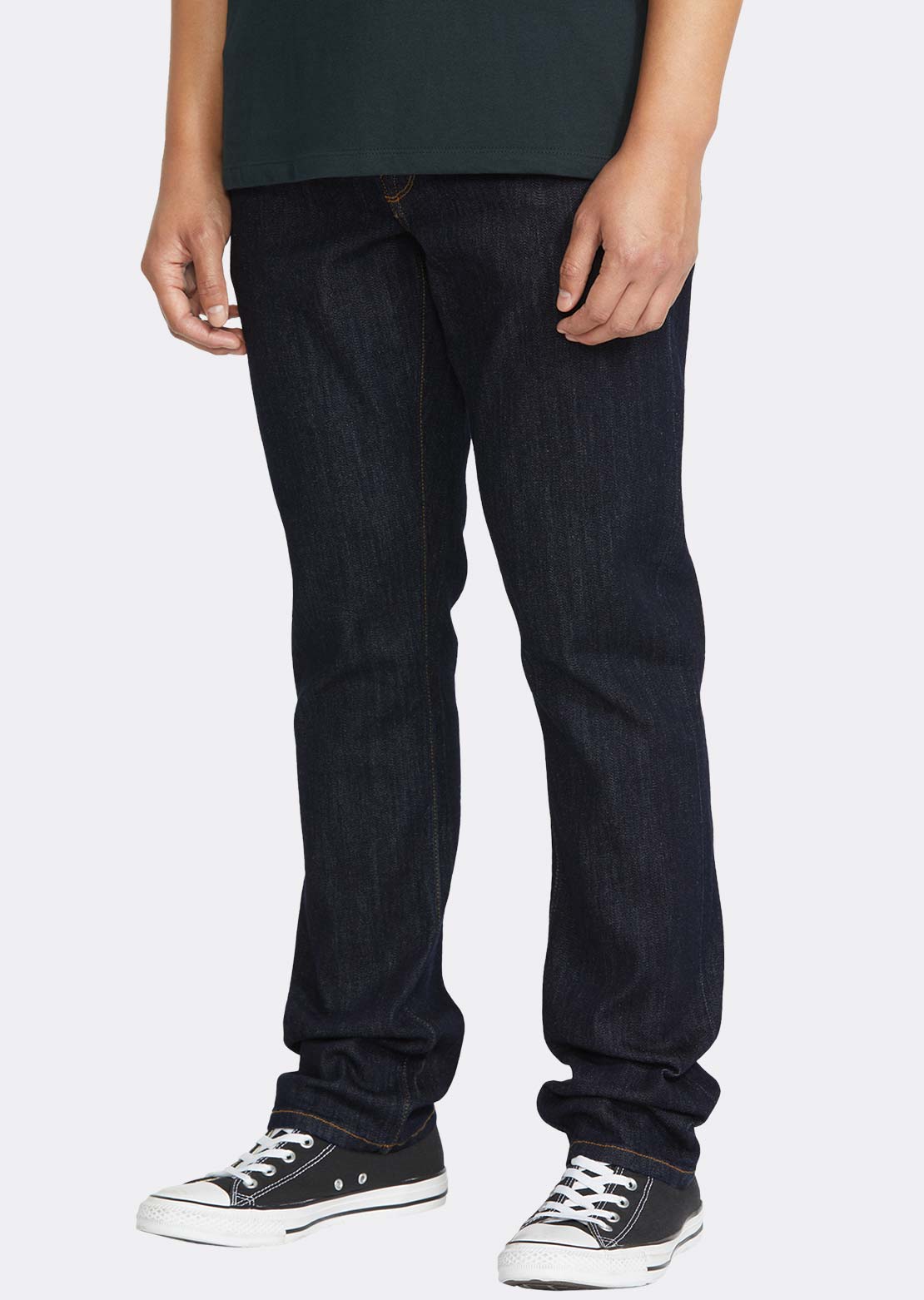 Volcom Men's Vorta Denim Pants Rinse