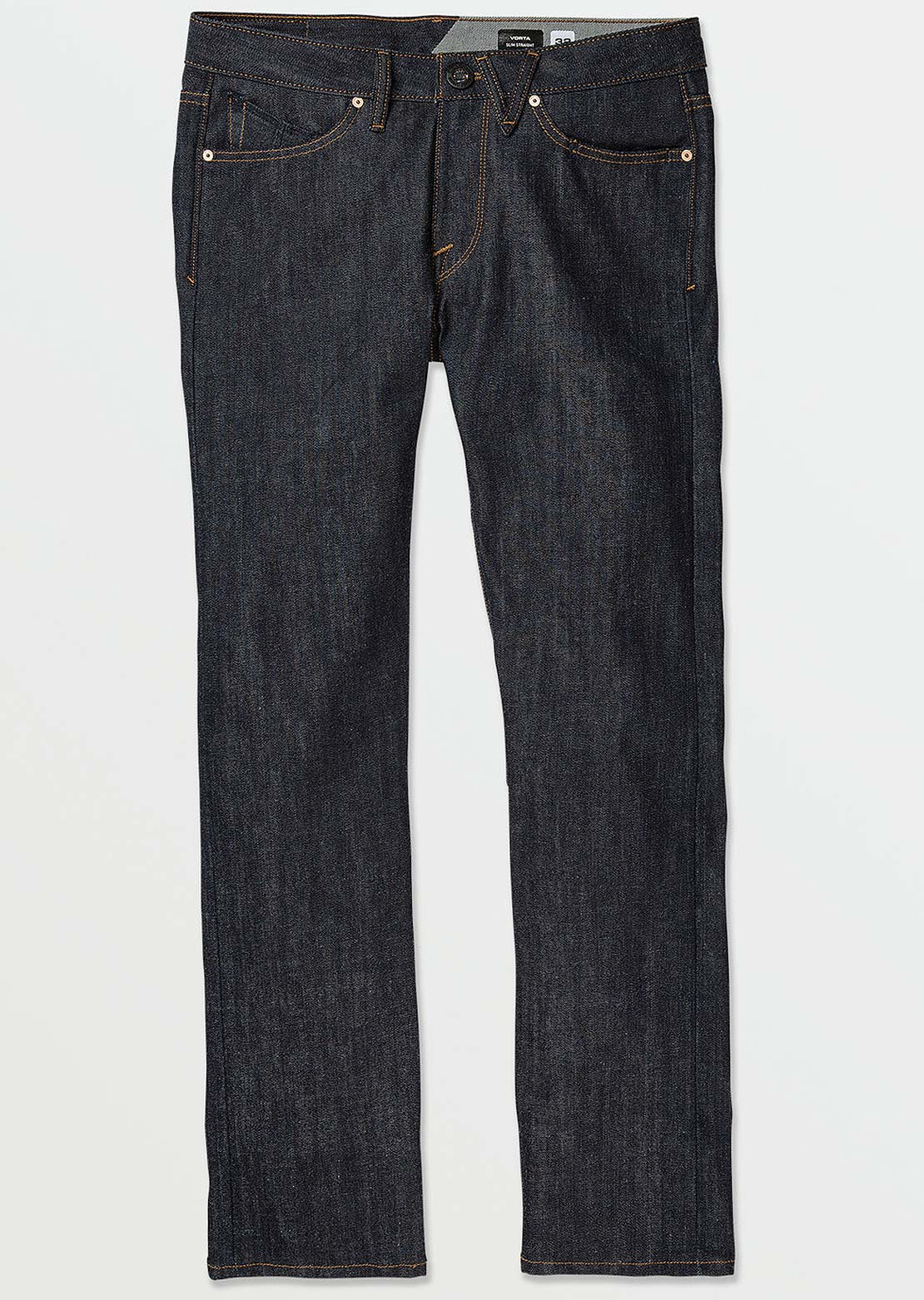 Volcom Men&#39;s Vorta Denim Pants Rinse