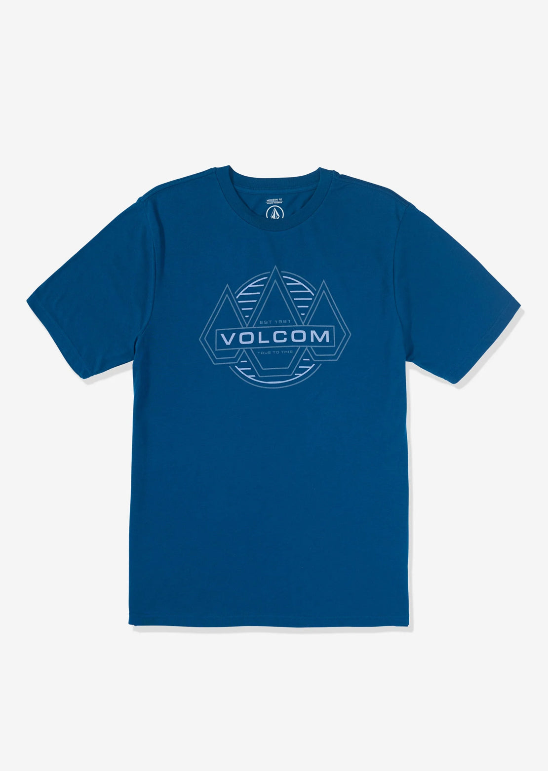 Volcom Men's Walker T-Shirt Cosmic Blue