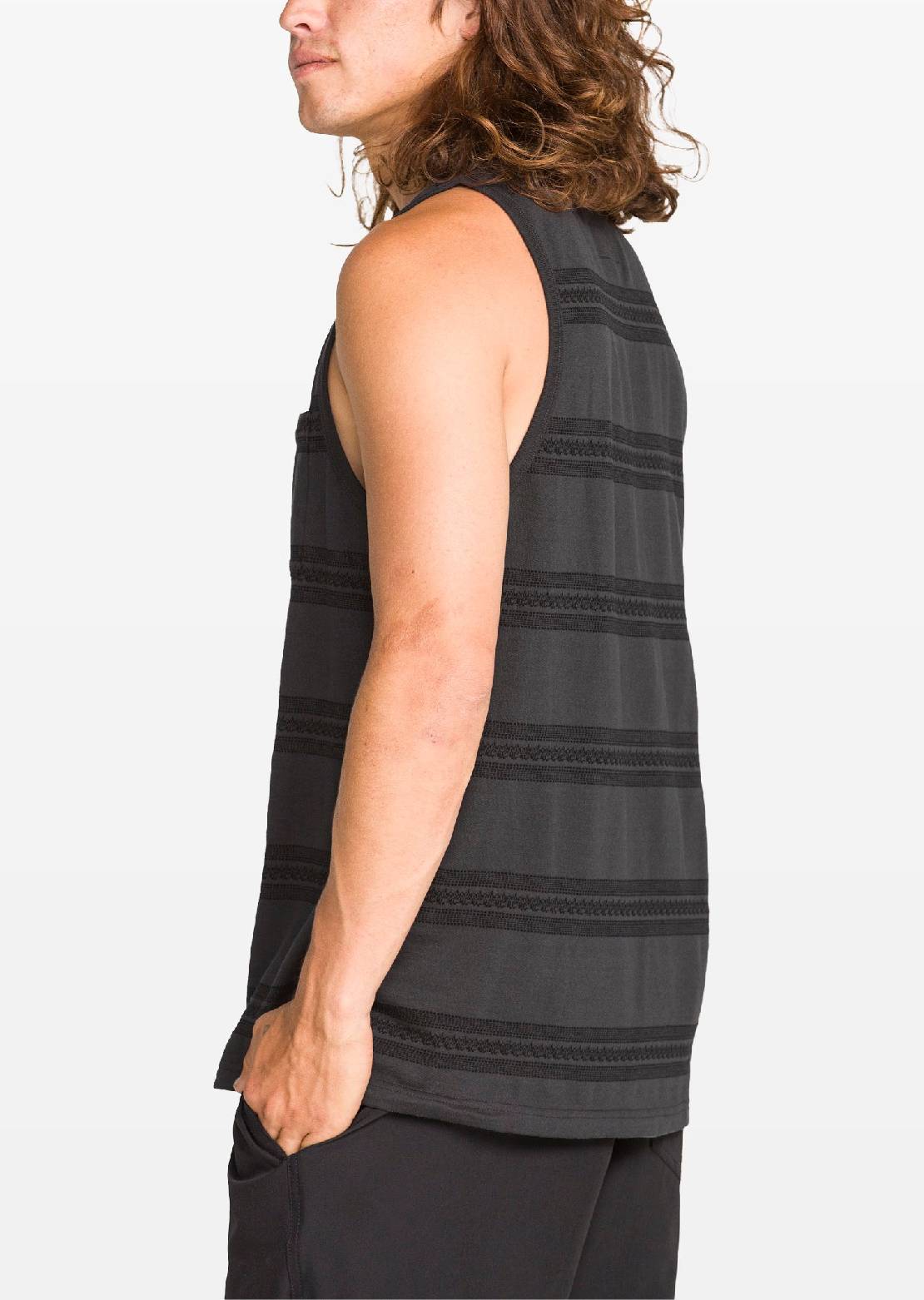 Volcom Men's Yewster Tank Antique Black