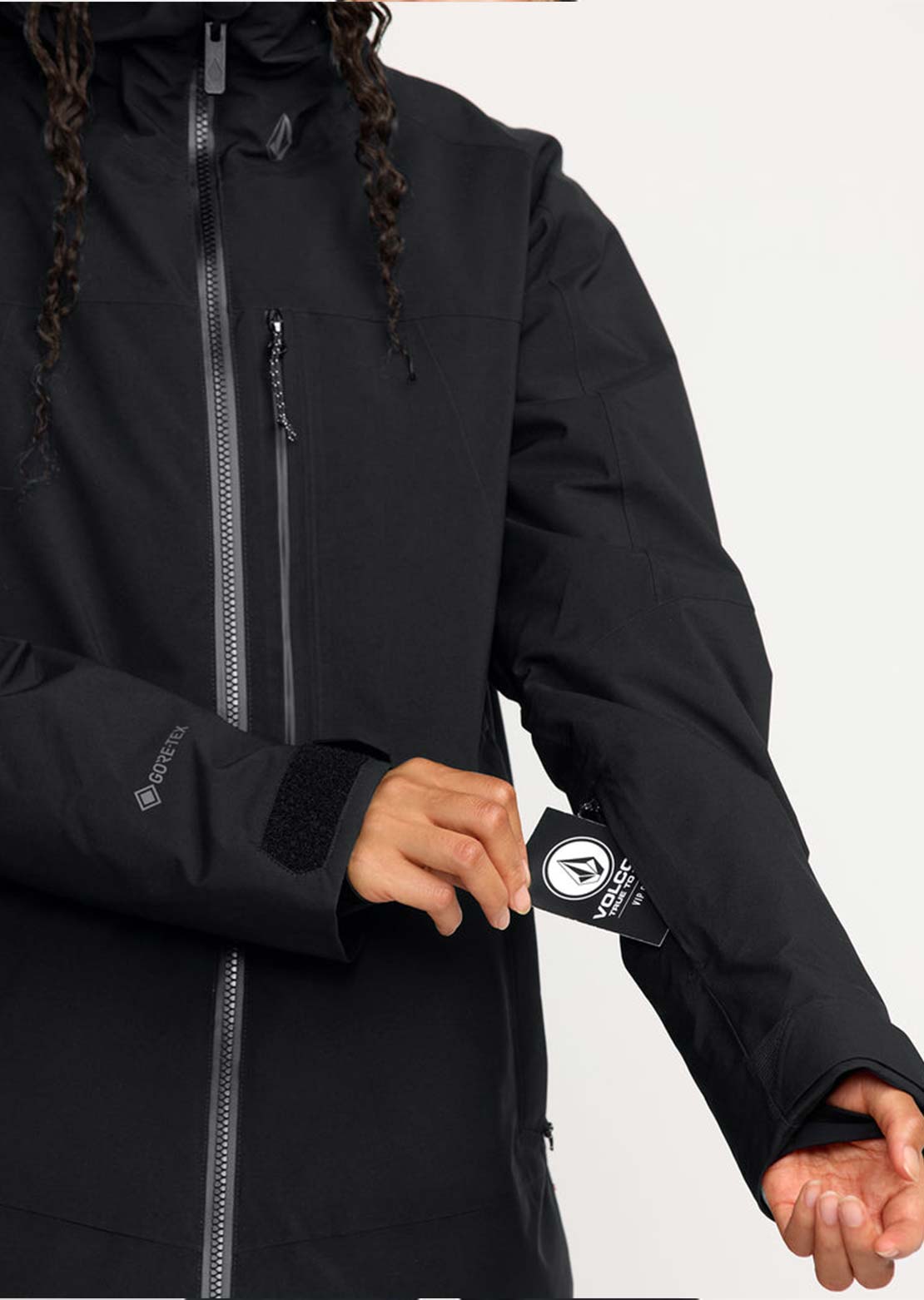 Volcom Women's 3D Stretch GORE Jacket Black