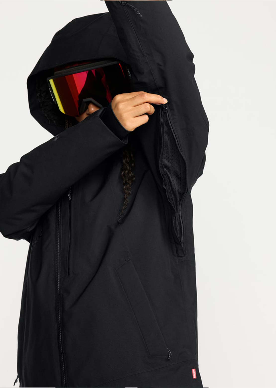 Volcom Women's 3D Stretch GORE Jacket Black