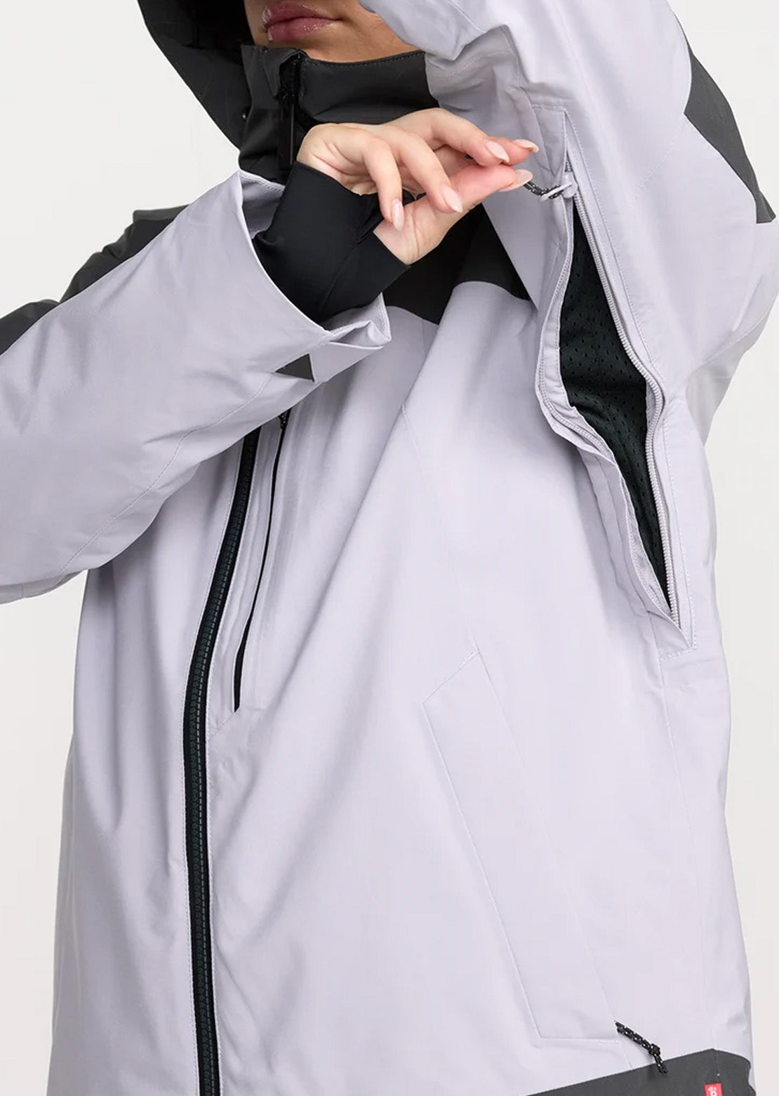 Volcom Women's 3D Stretch Gore-Tex Jacket Lavender Aura