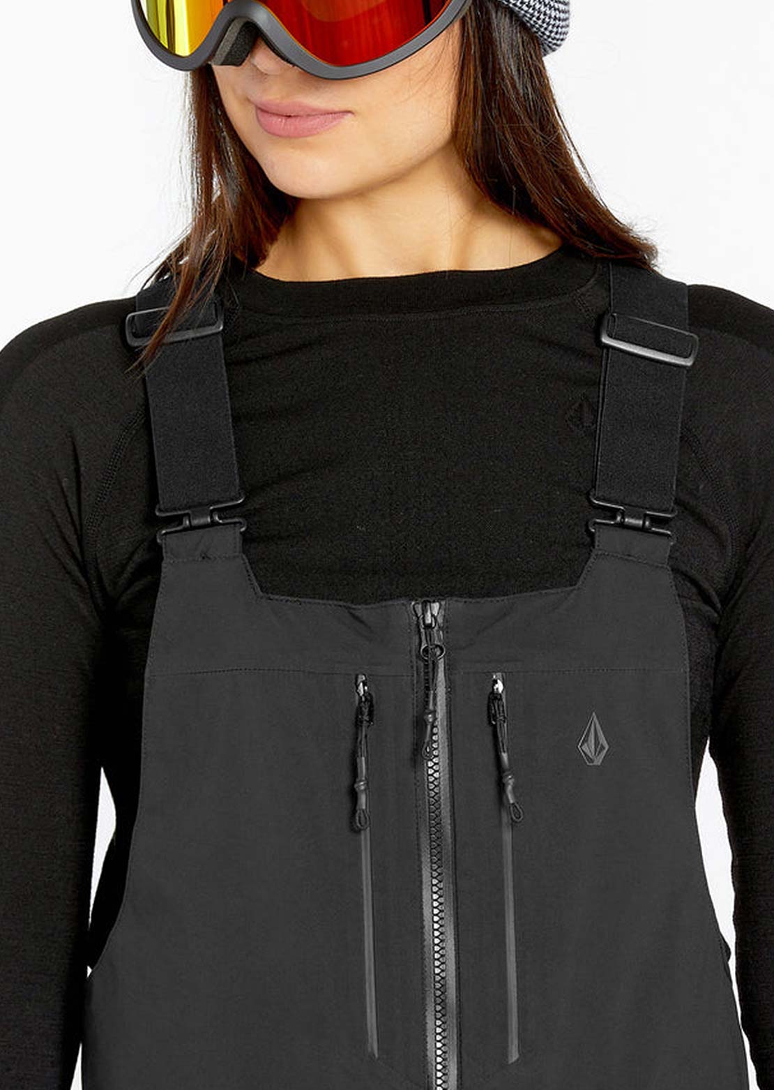Volcom Women's 3L Stretch Gore Bib Overall - PRFO Sports