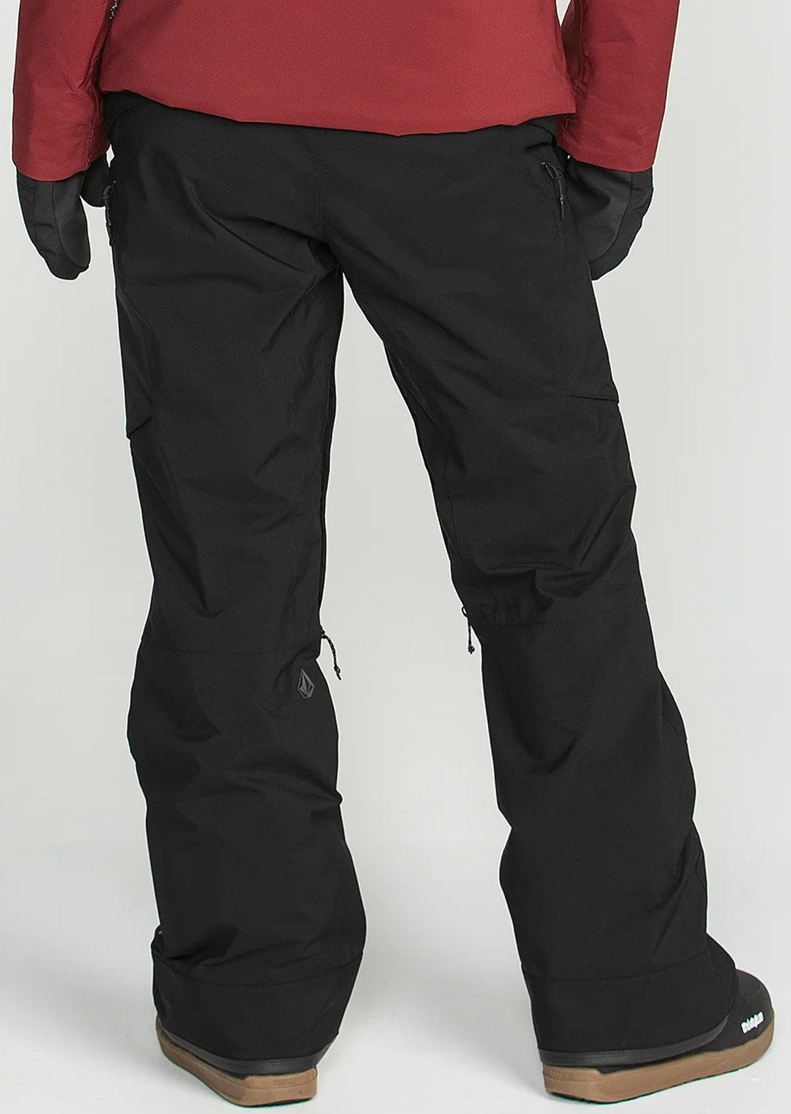 Volcom Women's Ash Stretch Gore-Tex Bib Overall Black