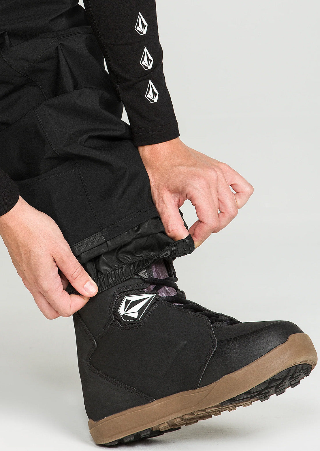 Volcom Women's Ash Stretch Gore-Tex Bib Overall Black