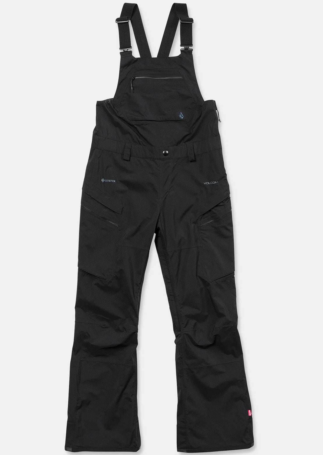 Volcom Women's Ash Stretch Gore-Tex Bib Overall Black