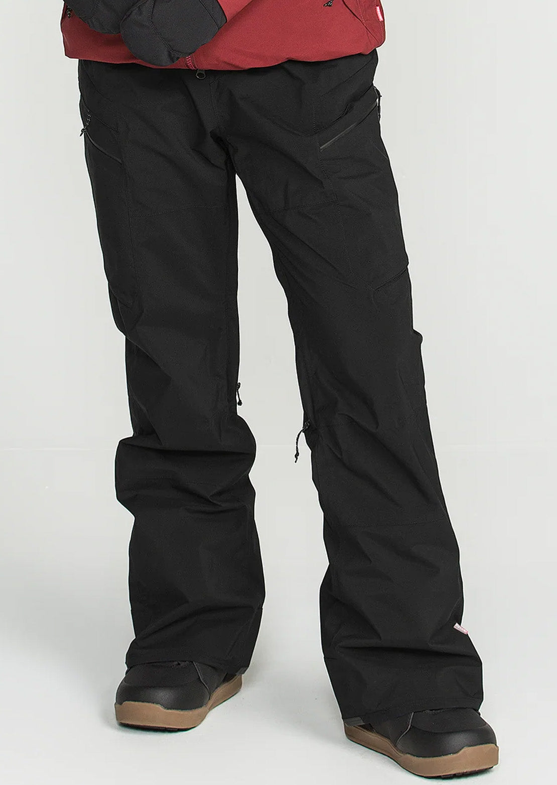 Volcom Women's Ash Stretch Gore-Tex Bib Overall Black