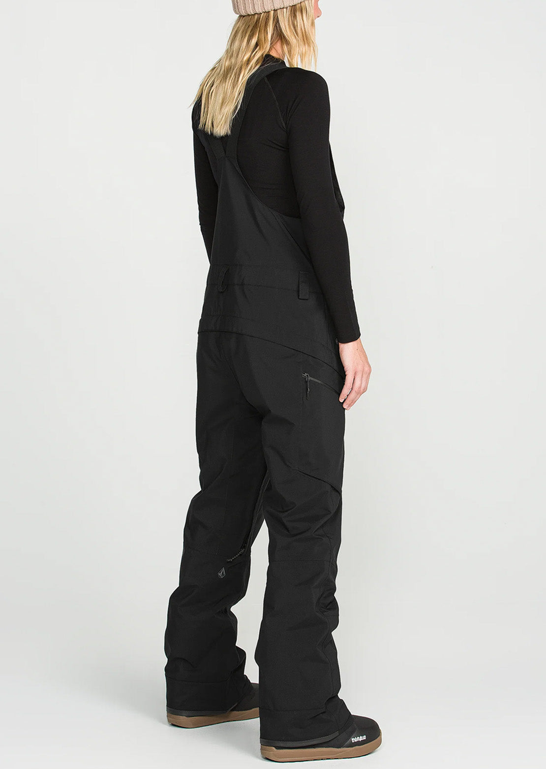 Volcom Women's Ash Stretch Gore-Tex Bib Overall Black