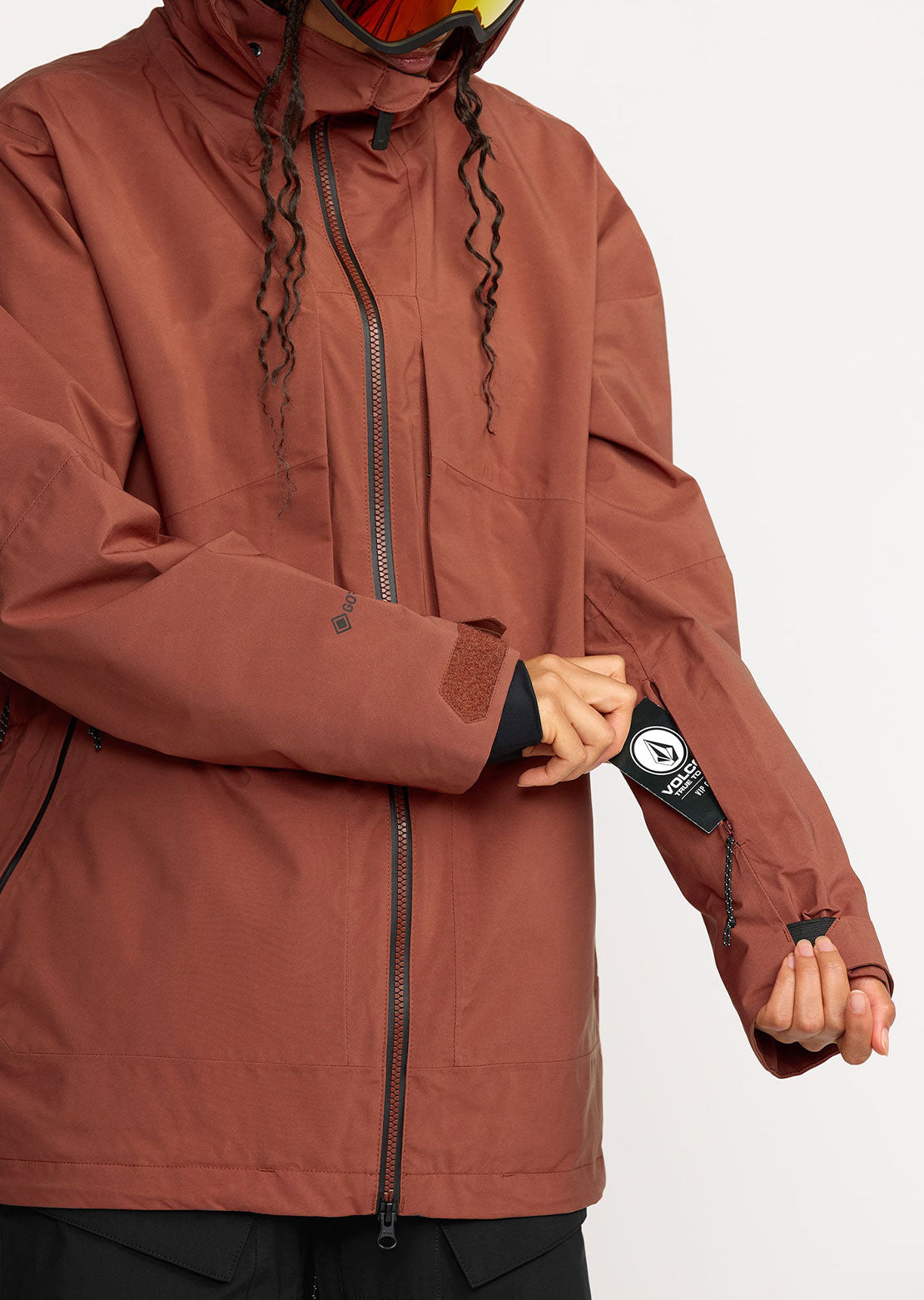 Volcom Women's AT Stretch GORE-TEX Jacket Henna