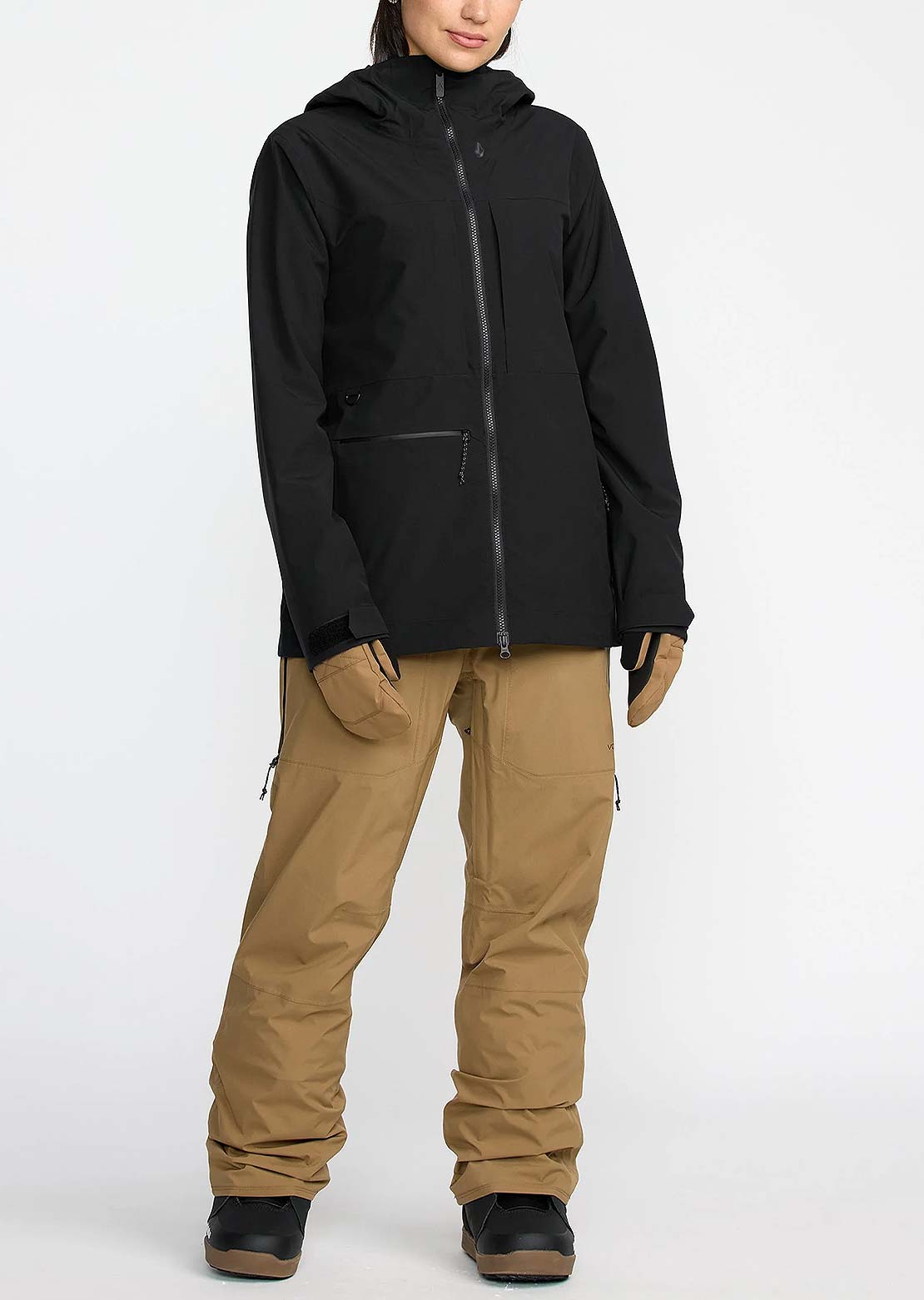 Volcom Women's Cloudbreaker Stretch 30k Jacket Black