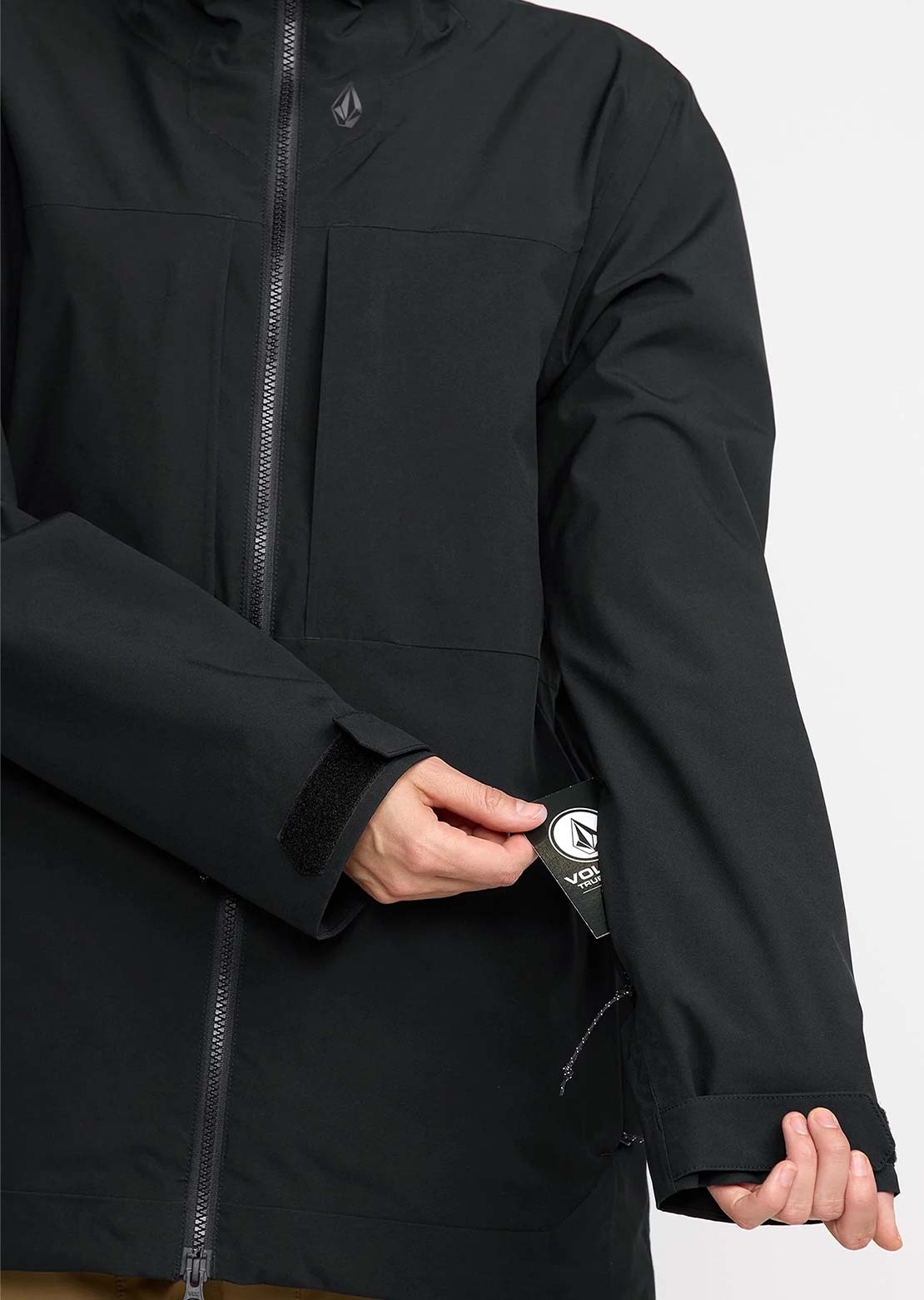 Volcom Women's Cloudbreaker Stretch 30k Jacket Black