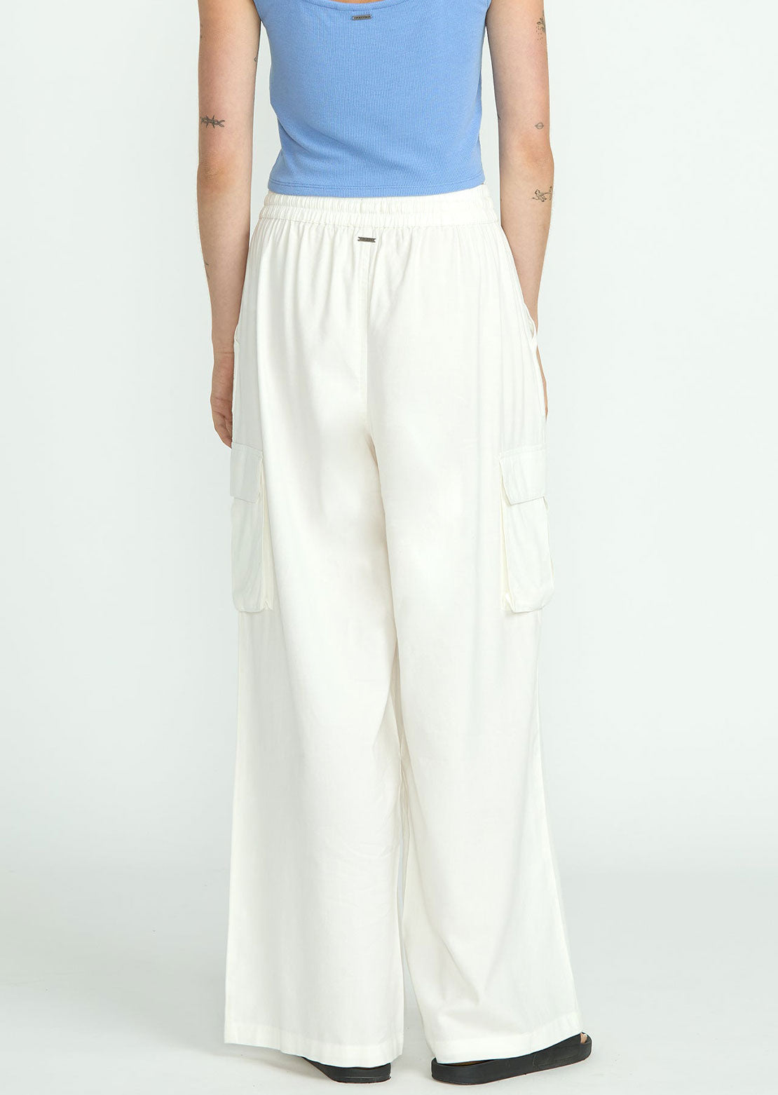 Volcom Women's Coco Ho Beach Pants Star White