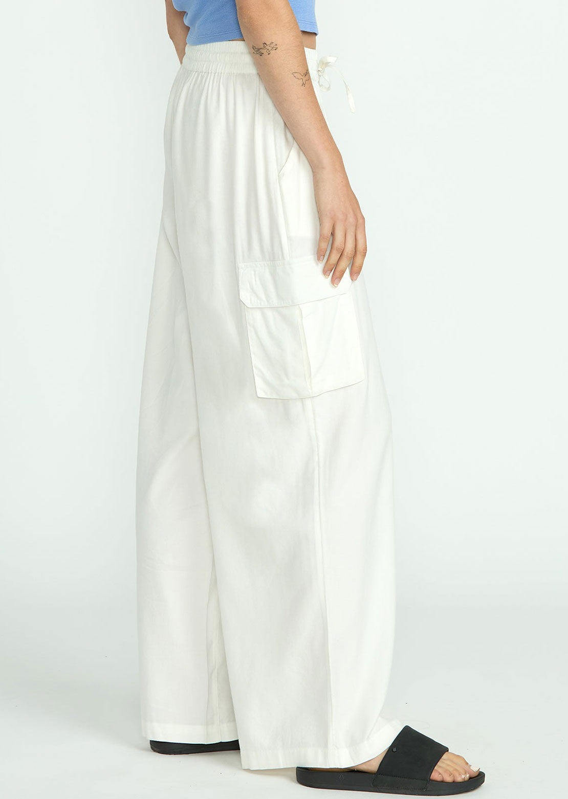 Volcom Women's Coco Ho Beach Pants Star White