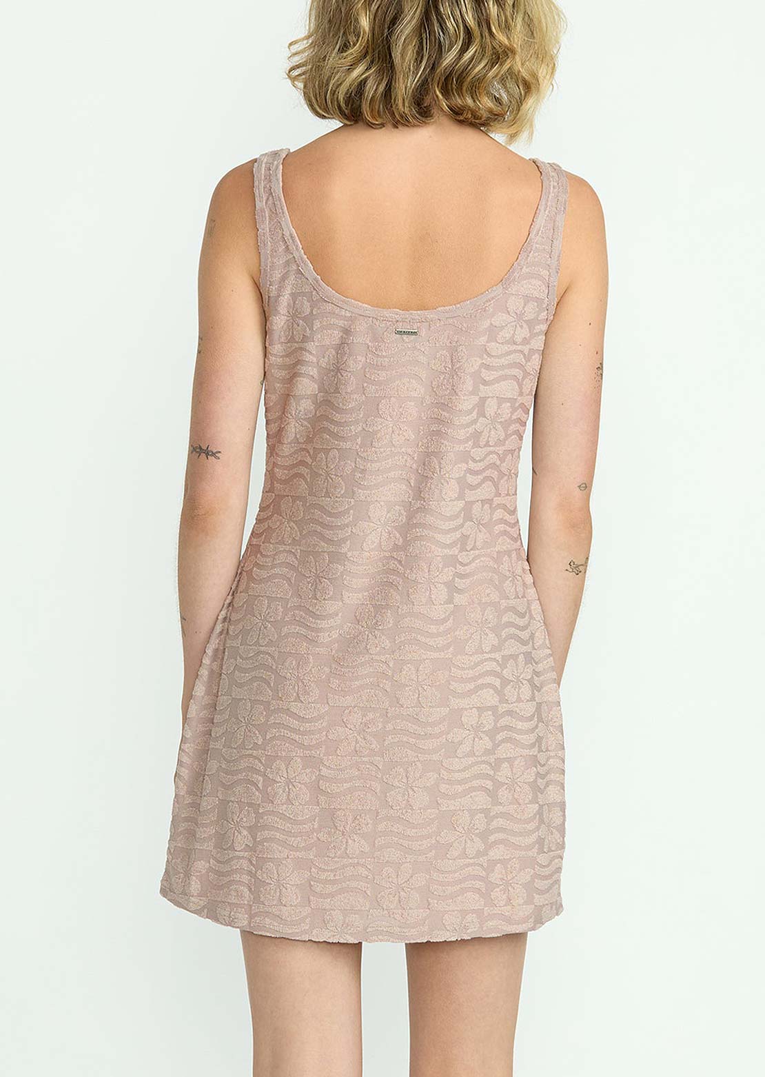 Volcom Women's Coco Ho Mini Dress Stone