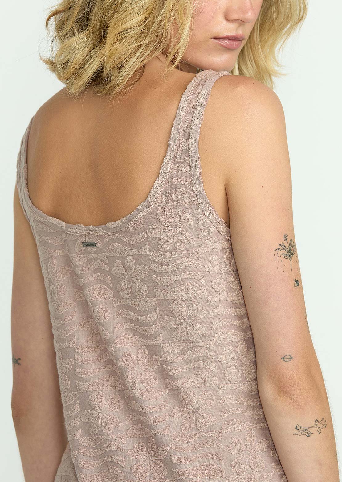 Volcom Women's Coco Ho Mini Dress Stone
