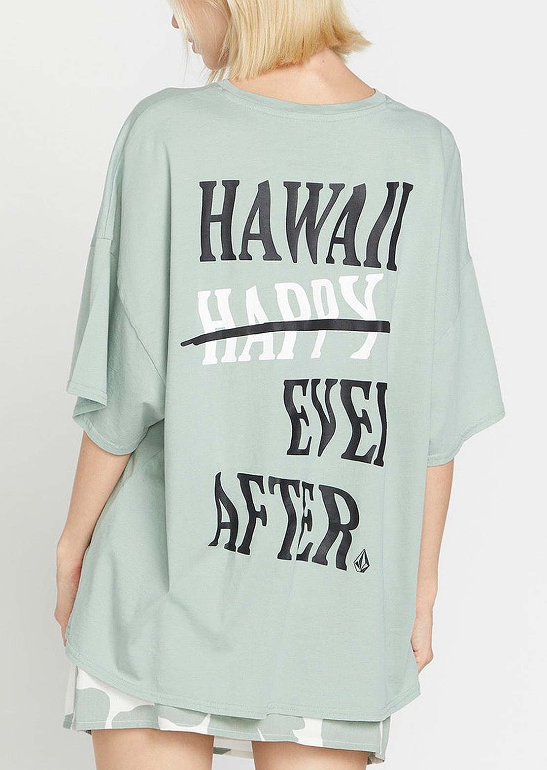 Volcom Women&#39;s Coco Ho My Guys T-Shirt Sea Glass