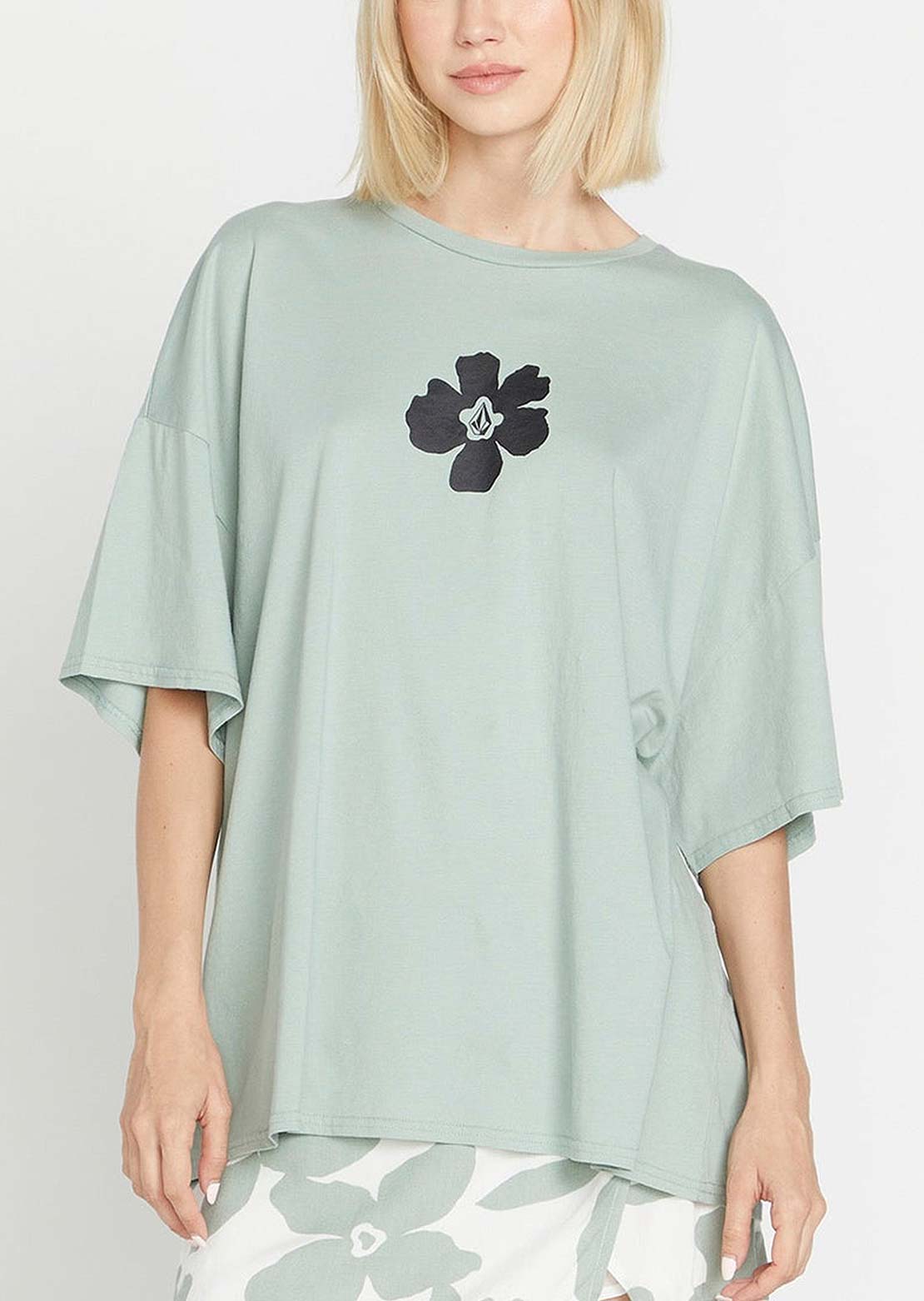 Volcom Women&#39;s Coco Ho My Guys T-Shirt Sea Glass