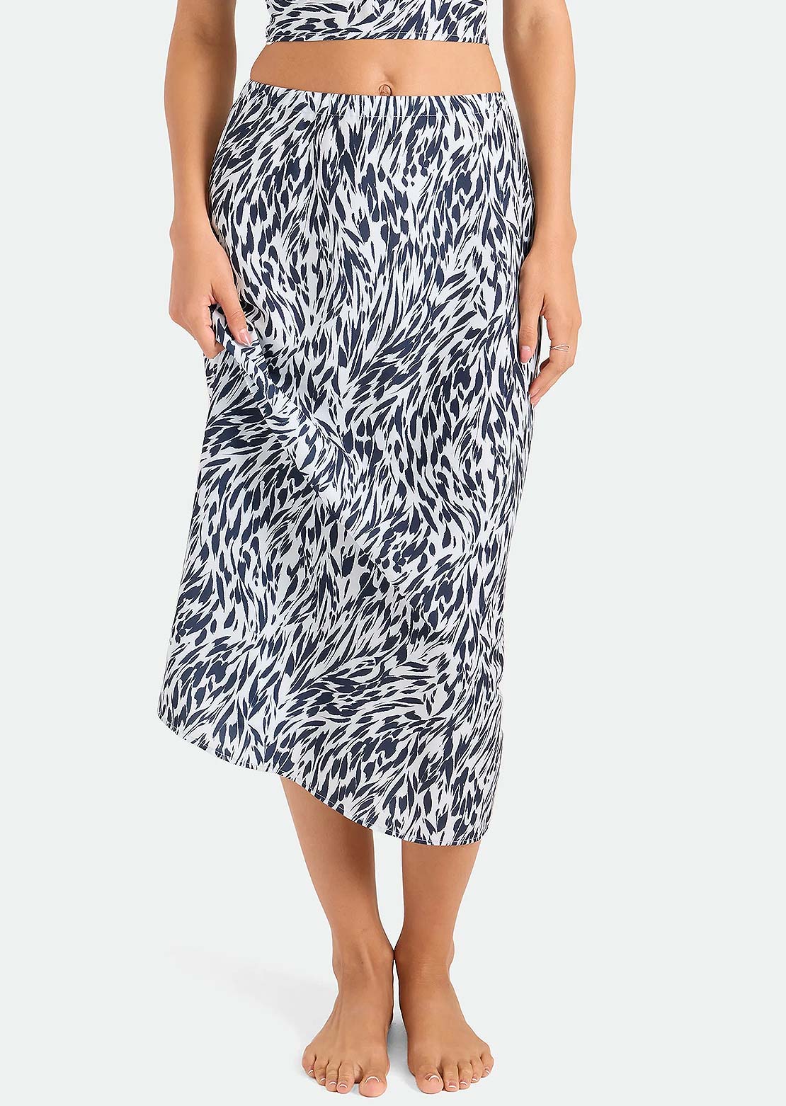 Volcom Women's Coco Ho Sandy Parts Skirt Blue Drift
