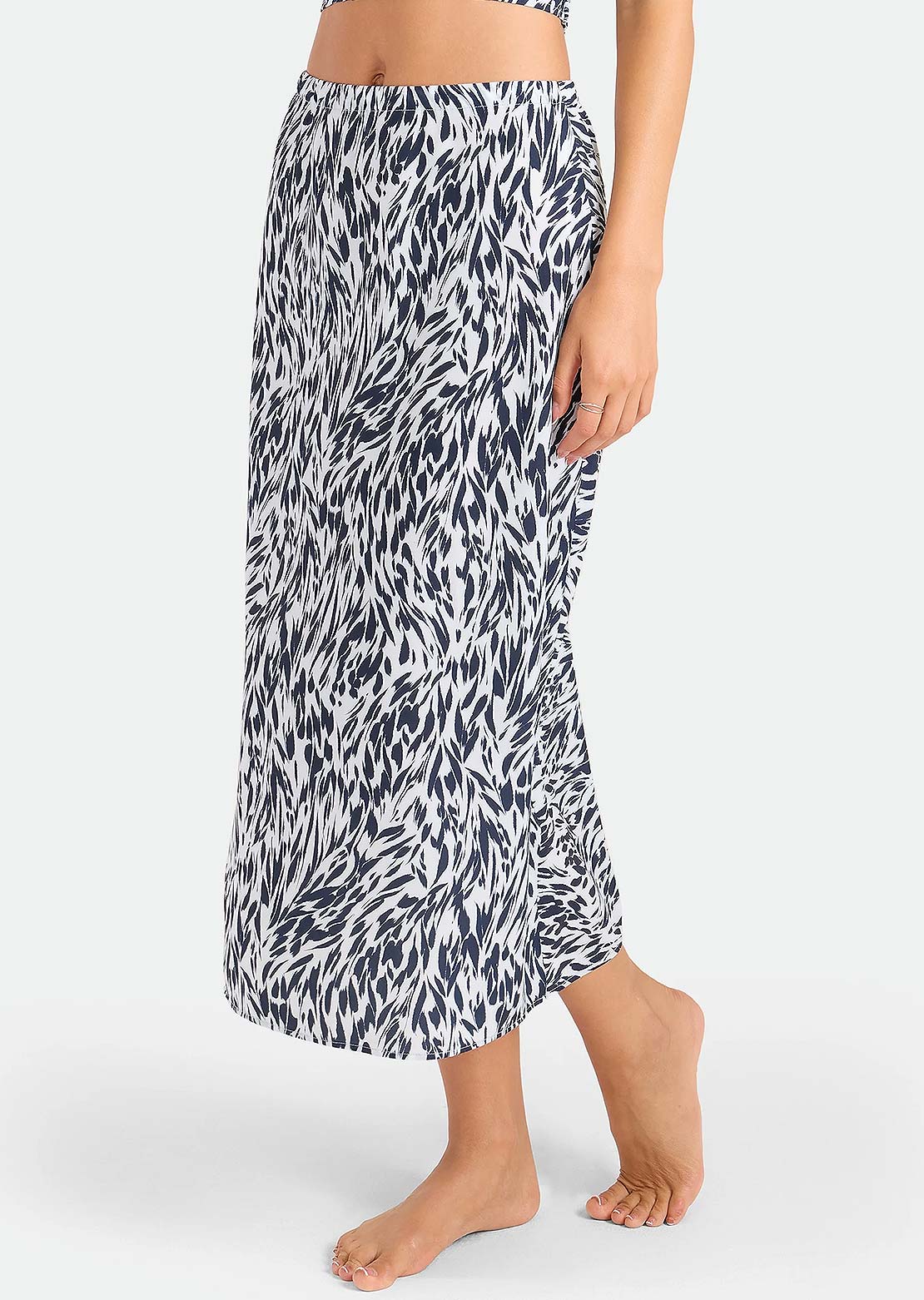 Volcom Women's Coco Ho Sandy Parts Skirt Blue Drift