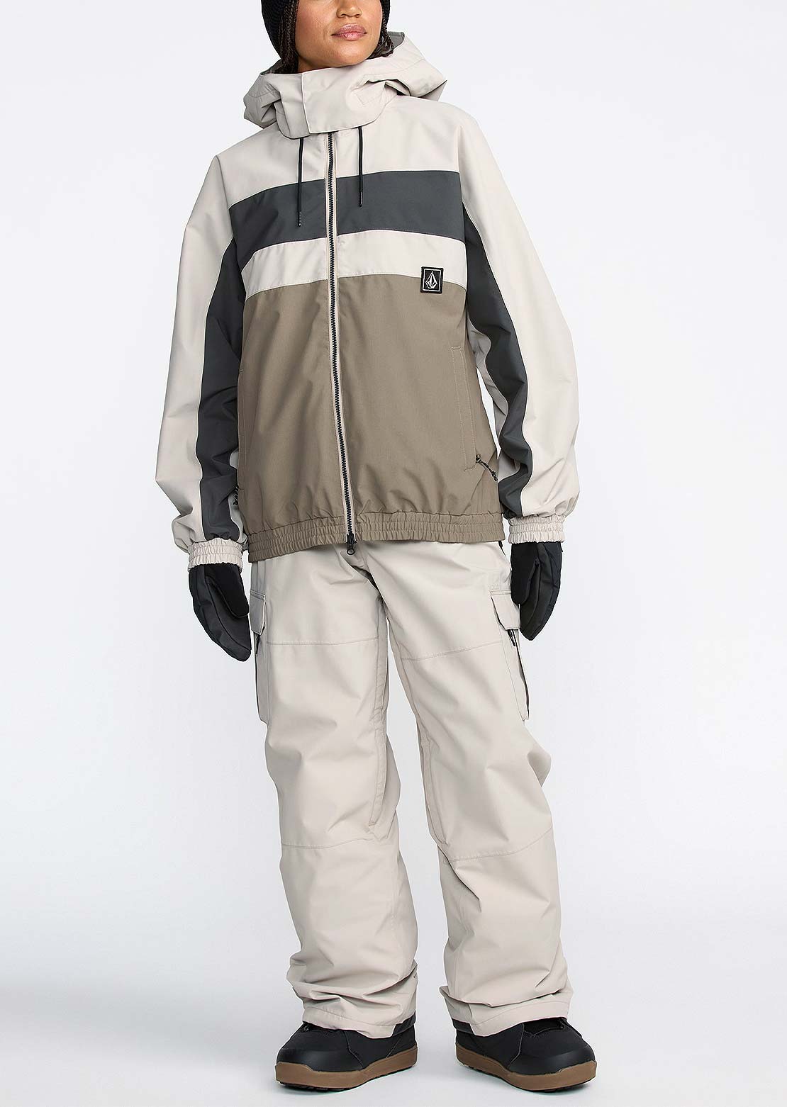 Volcom Women's DLM Pants Stone