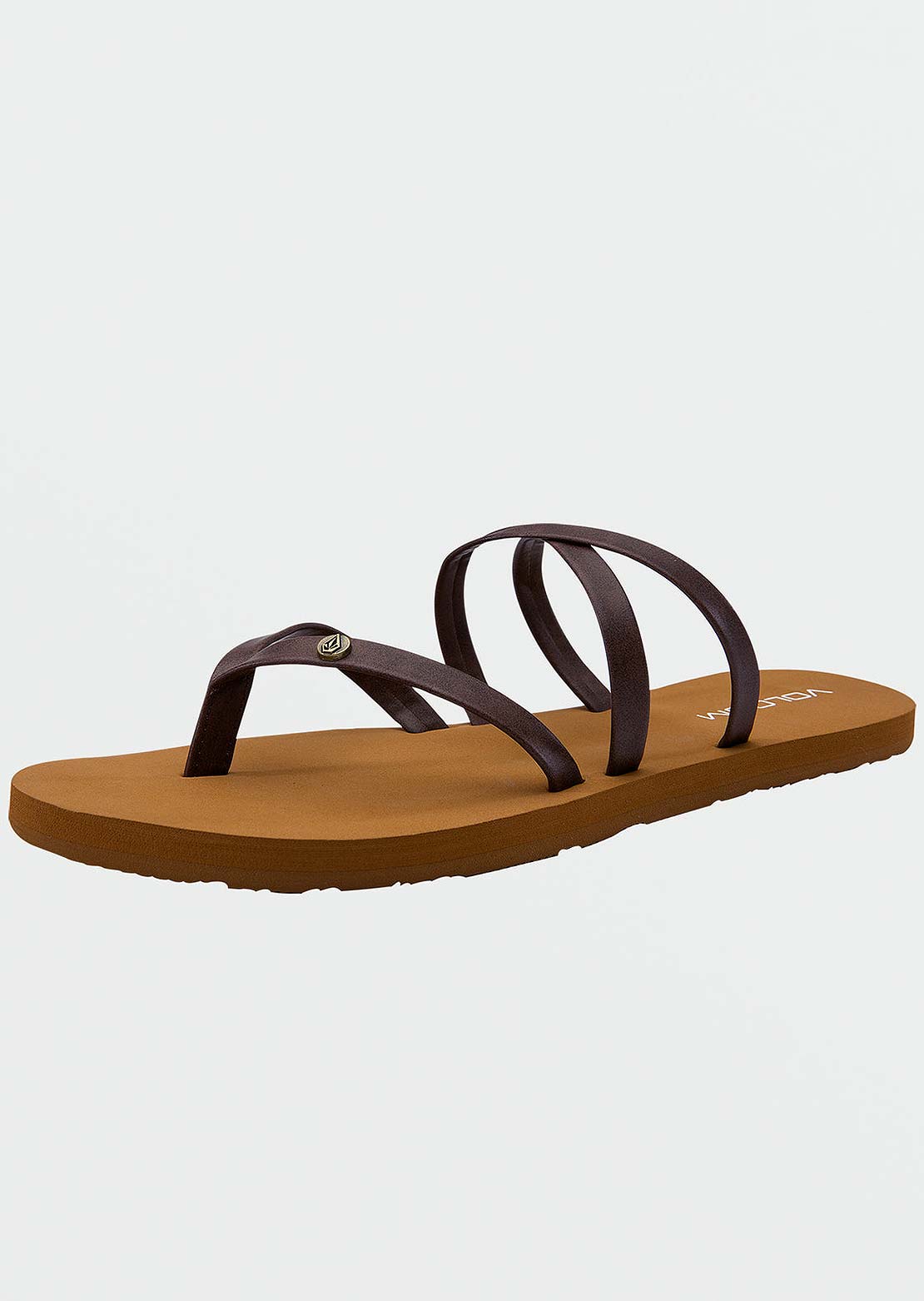 Volcom Women's Easy Breezy II Sandals Brown