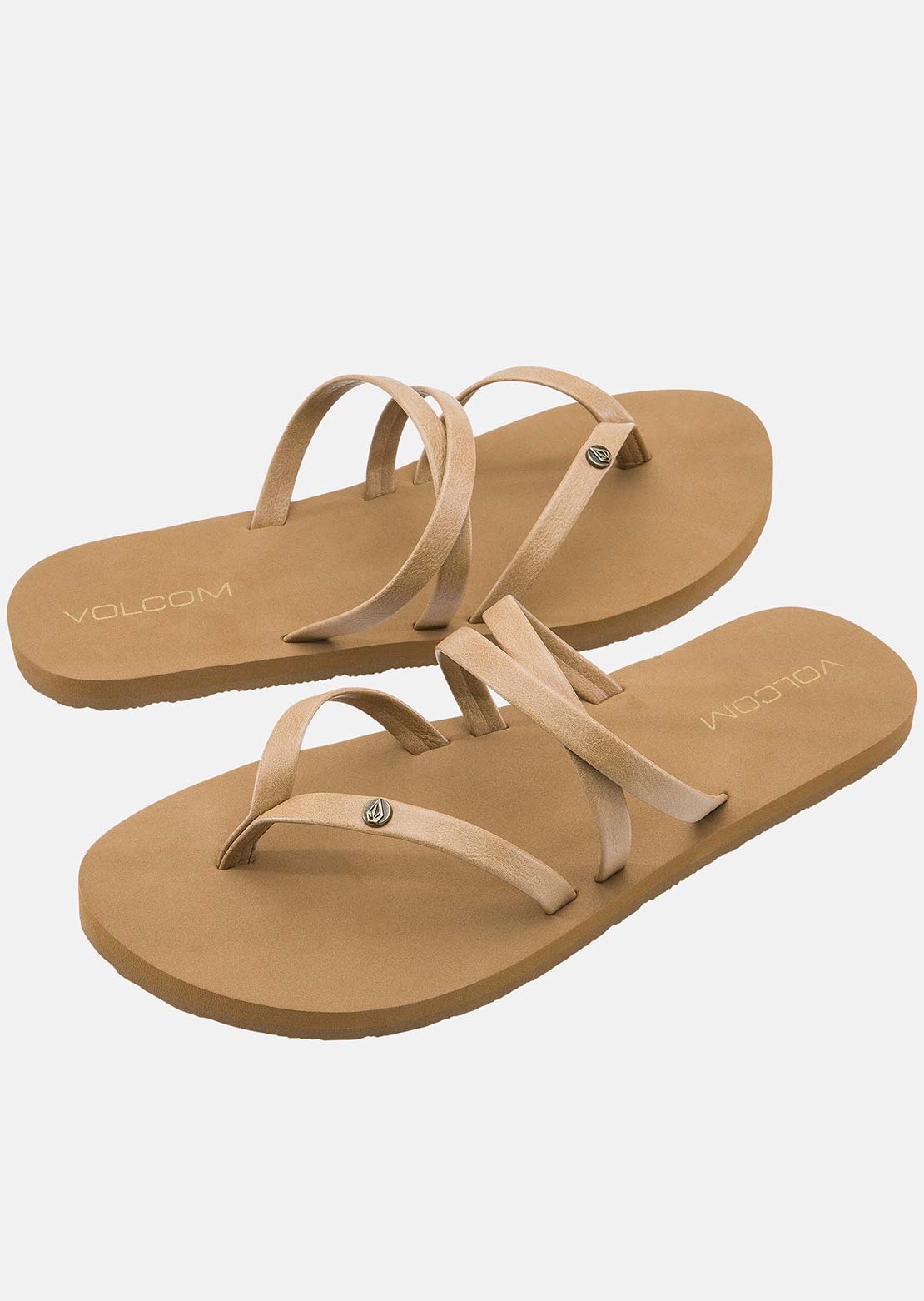 Volcom Women's Easy Breezy II Sandals Tan