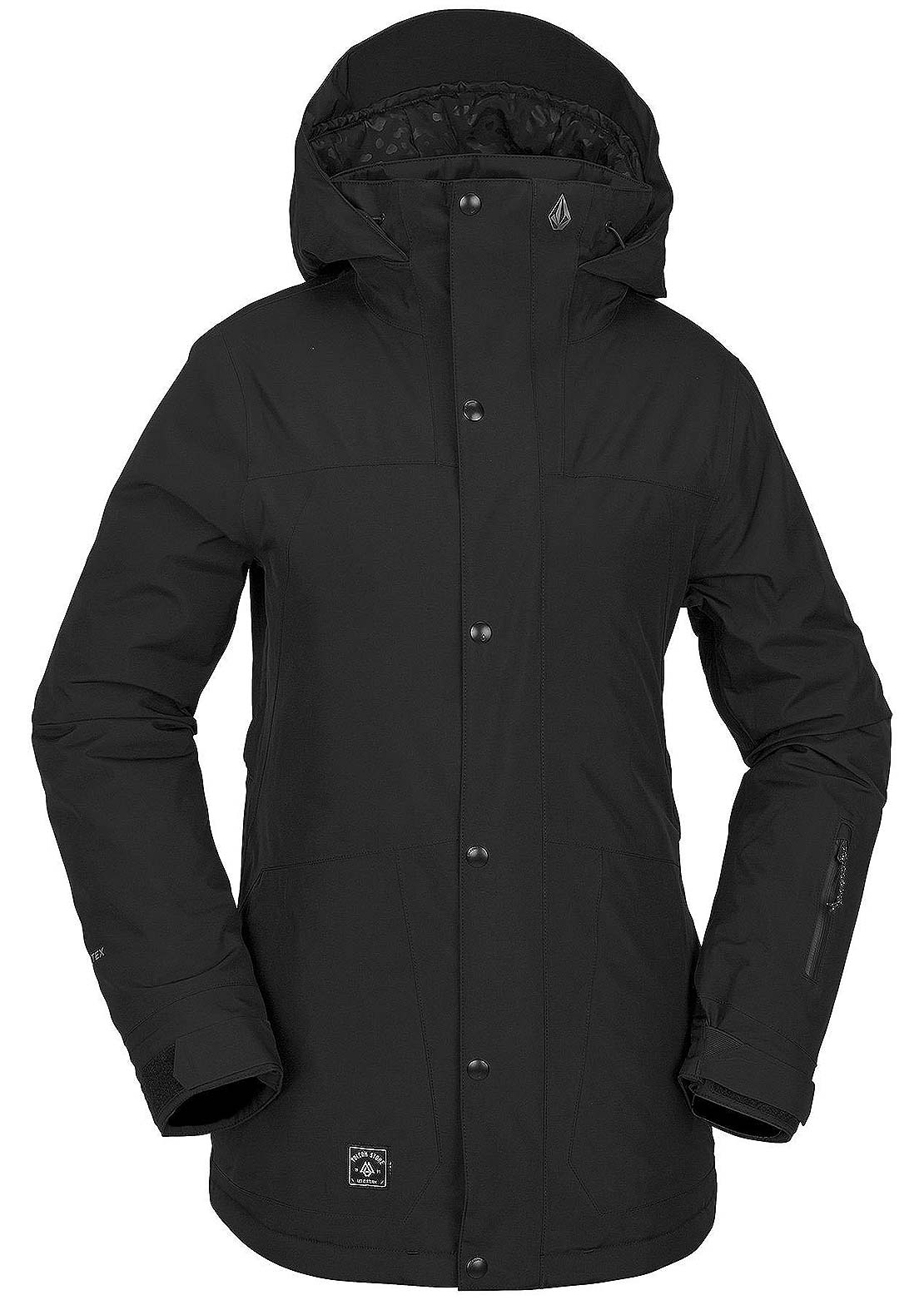 Volcom Women&#39;s ELL Insulated Gore-Tex Jacket Black