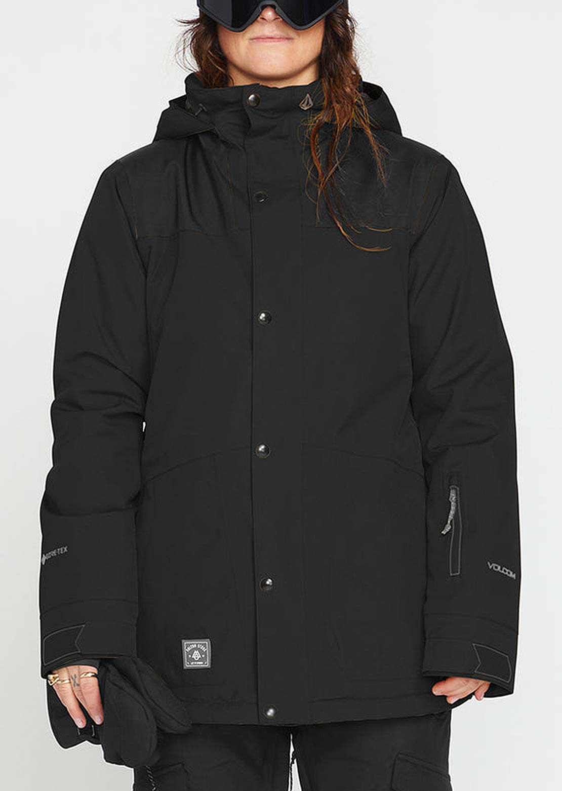 Volcom Women&#39;s ELL Insulated Gore-Tex Jacket Black