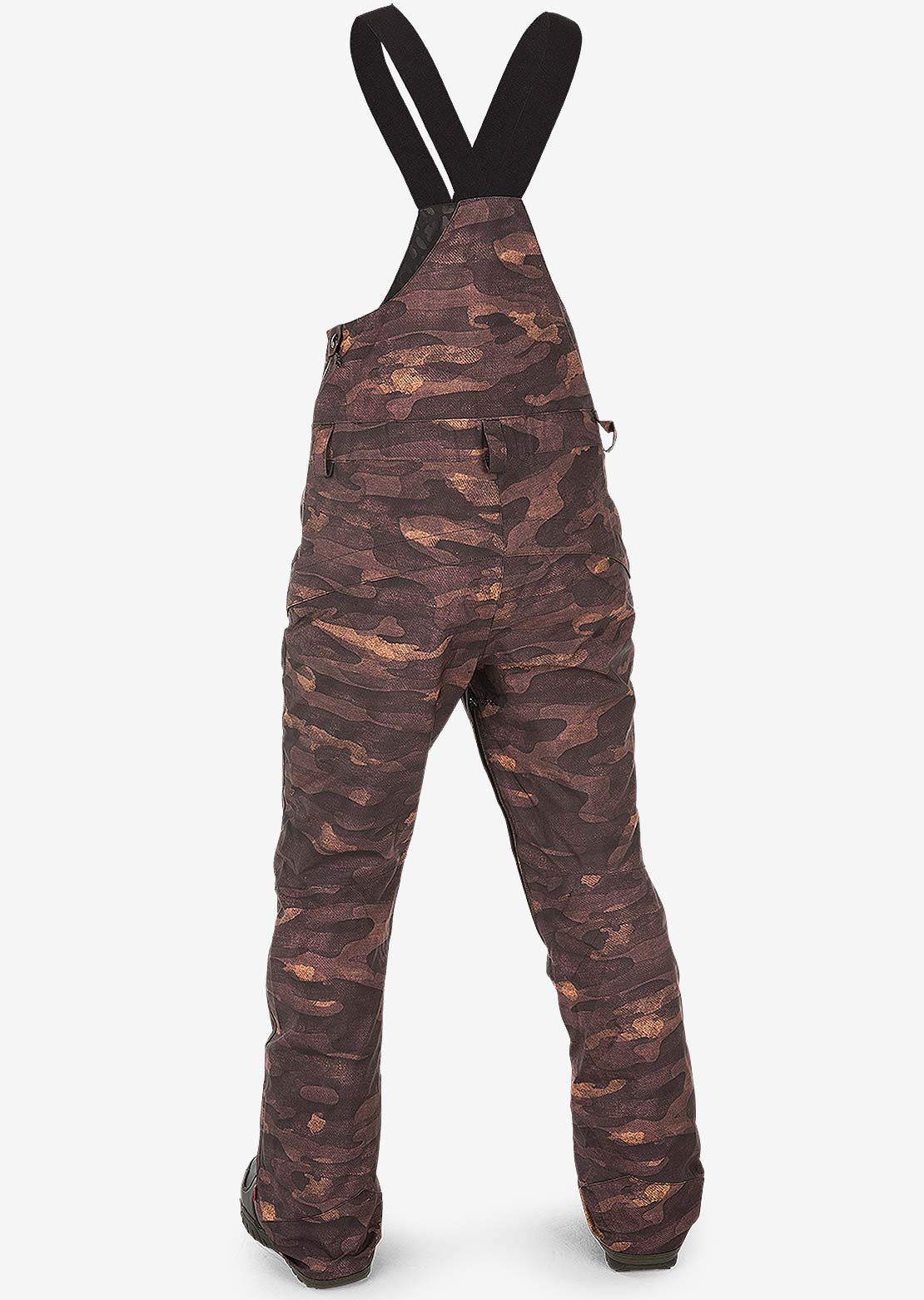 Volcom Women's Elm Stretch Gore Bib Overall Dusk Camo