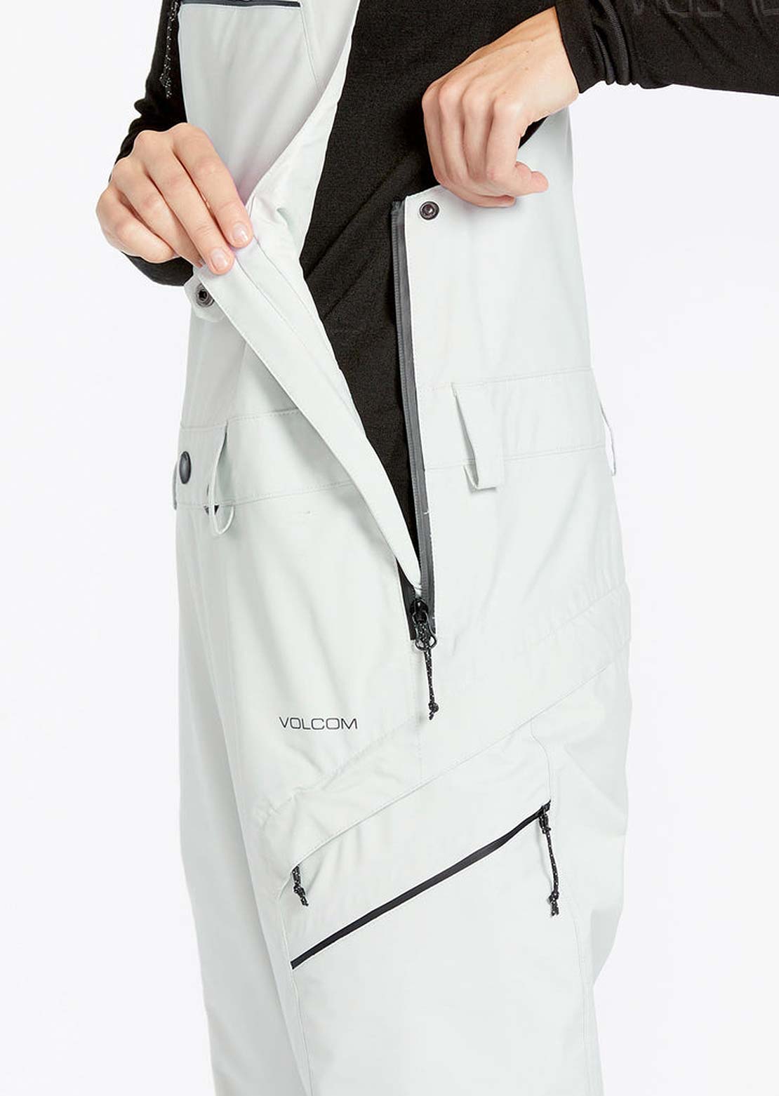Volcom Women's Elm Stretch Gore Bib Overall Pant - PRFO Sports