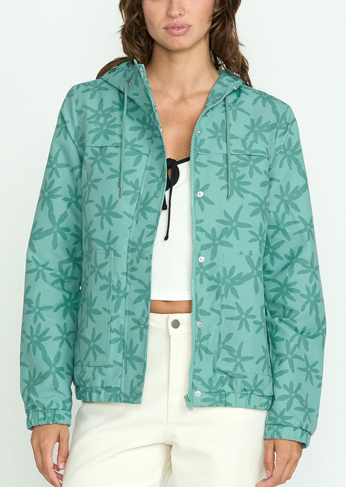 Volcom Women's Enemy Stone Jacket Stormy Blue