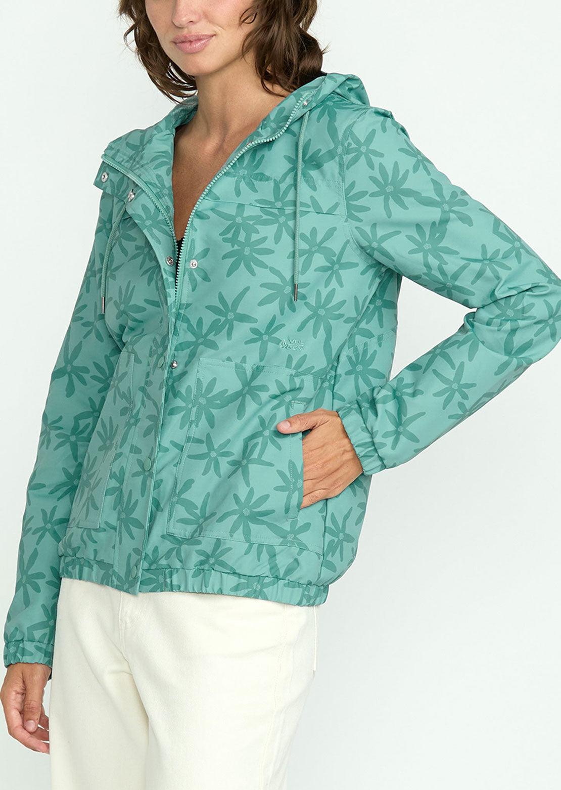 Volcom Women's Enemy Stone Jacket Stormy Blue