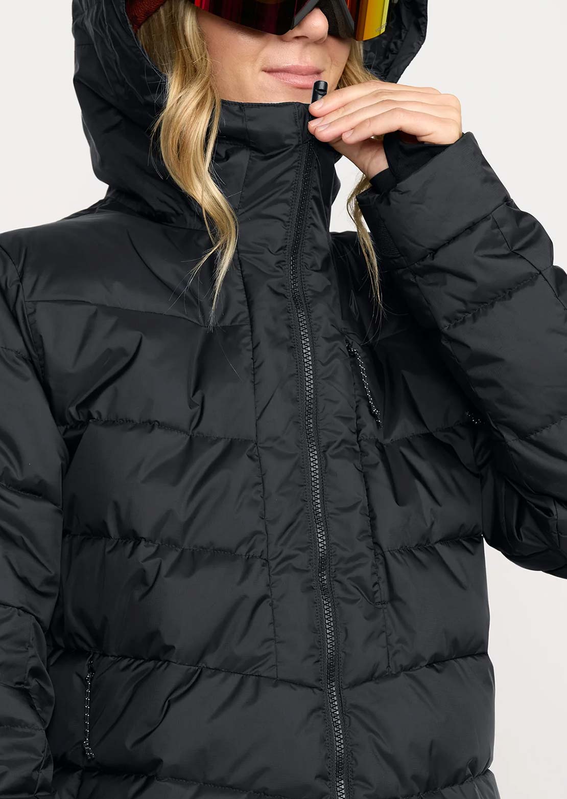 Volcom Women's Estes Puff Jacket Black