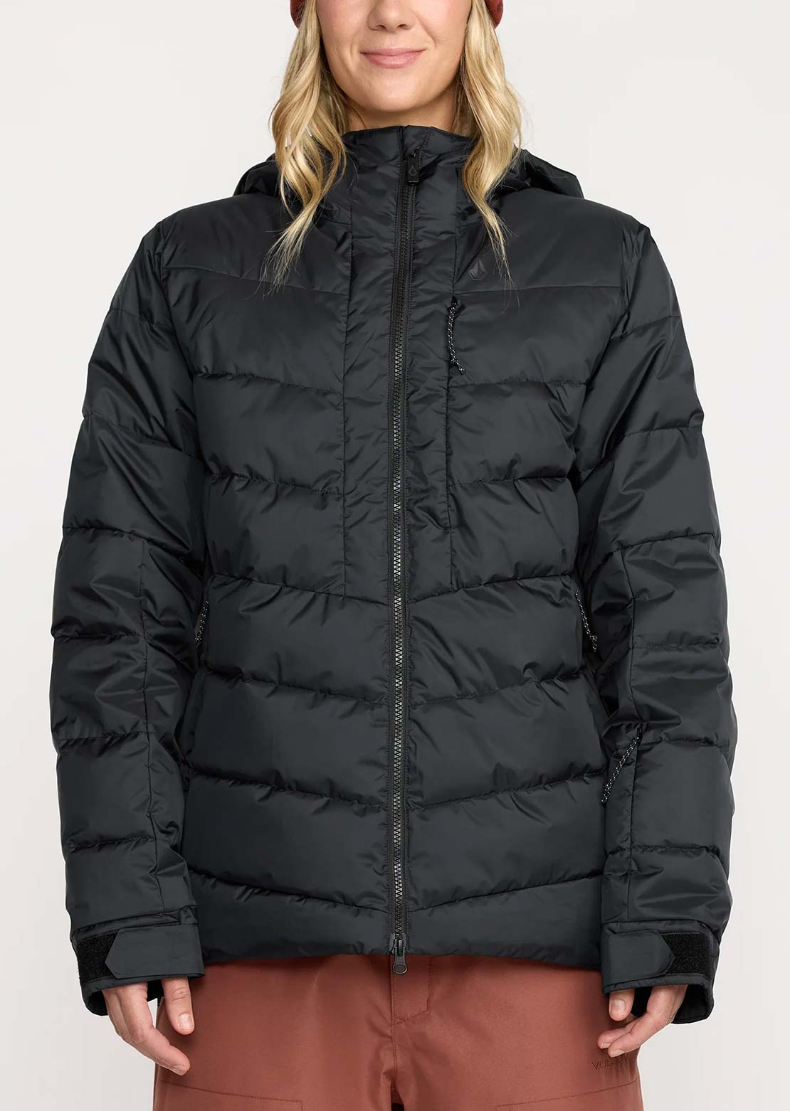 Volcom Women's Estes Puff Jacket Black