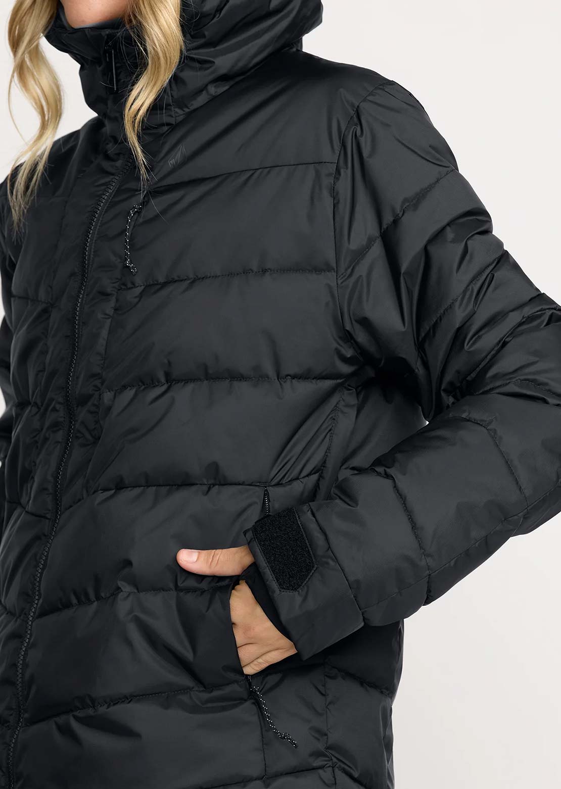 Volcom Women's Estes Puff Jacket Black
