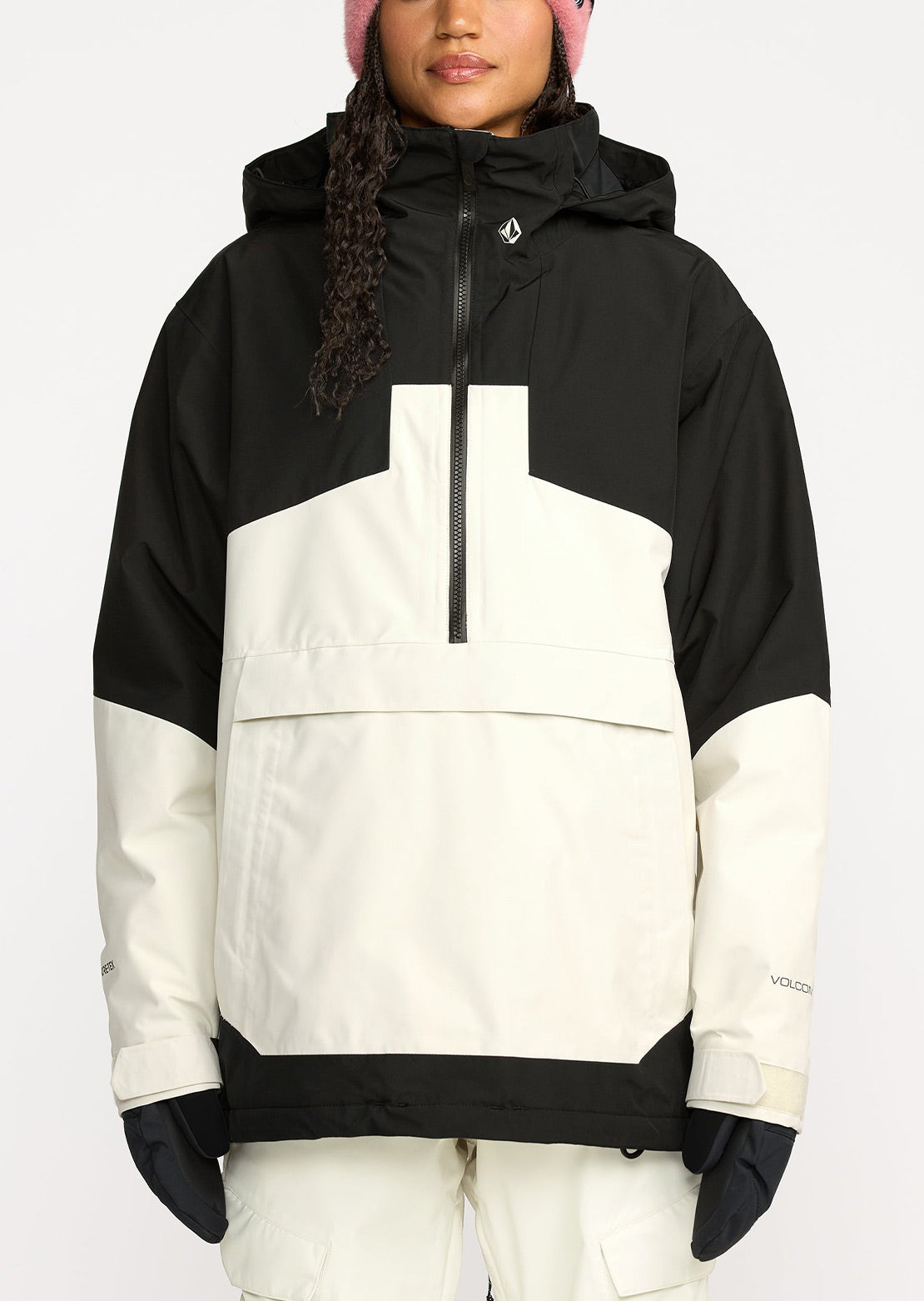 Volcom Women's Fern Insulated GORE Pullover Bone