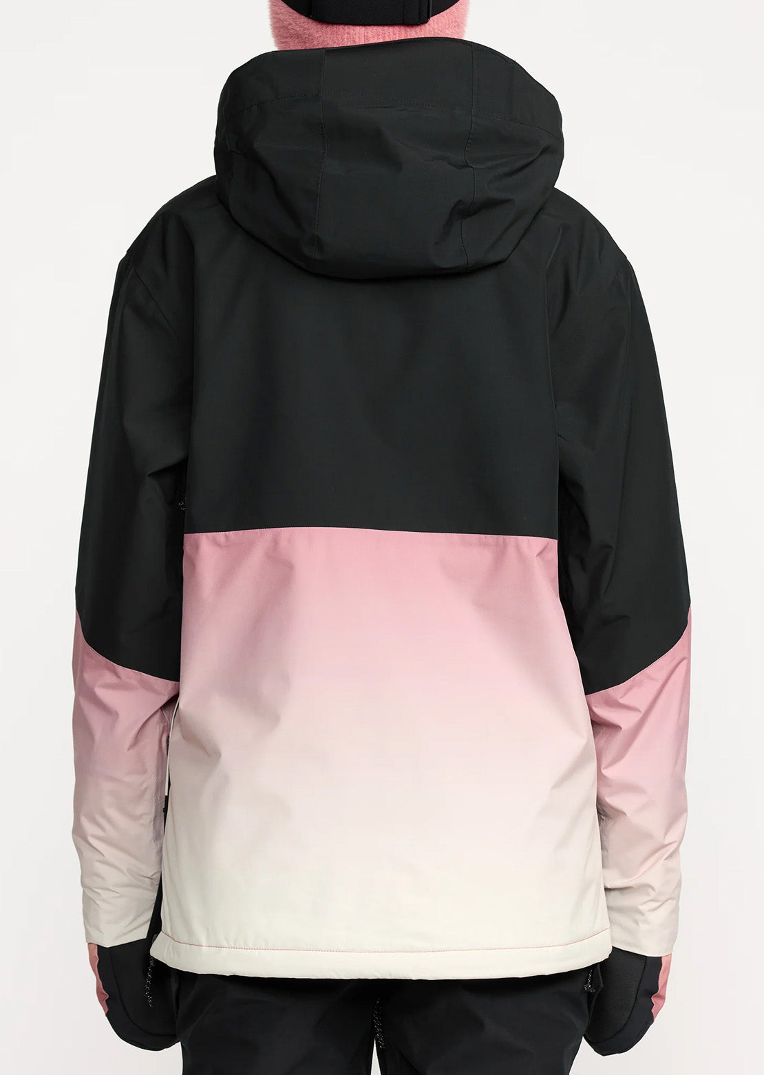 Volcom Women's Fern Insulated Gore Pullover Jacket Mesa Rose
