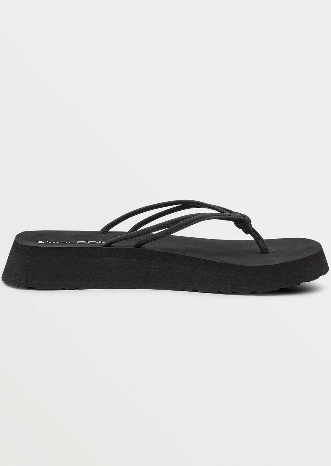 Volcom Women's Forever Up Sandals Black