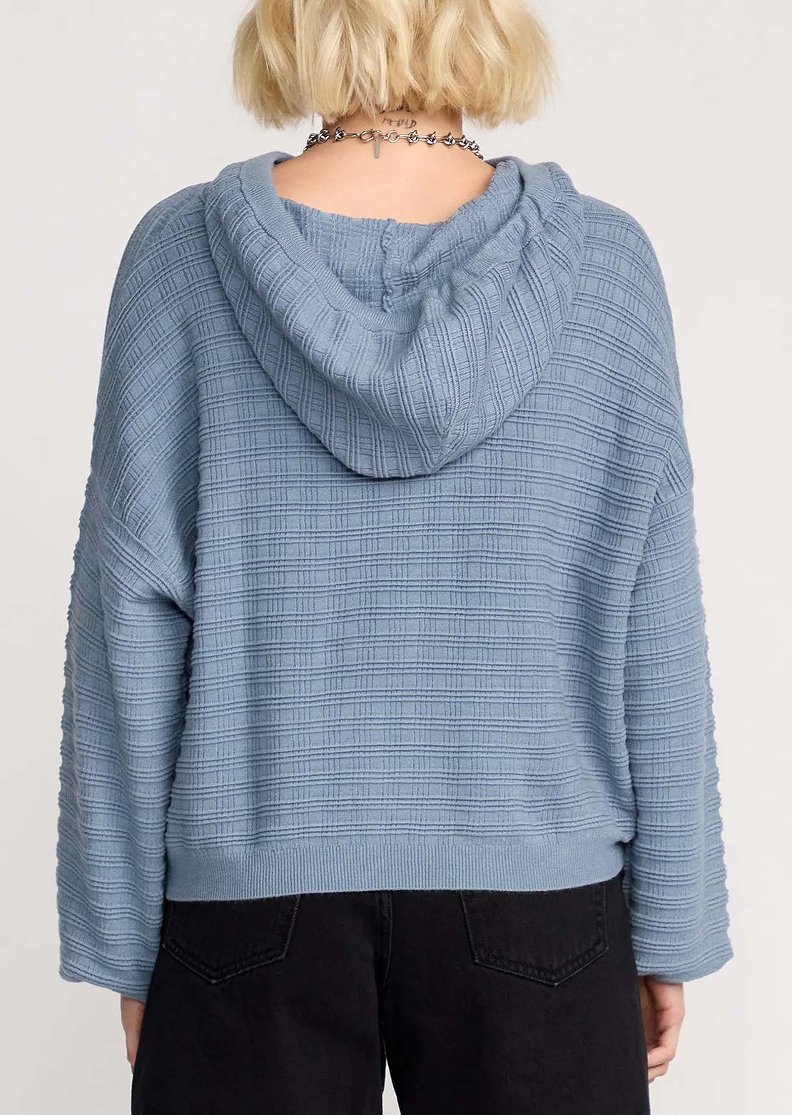 Volcom Women's Gurrl Gang Sweater Carolina Blue