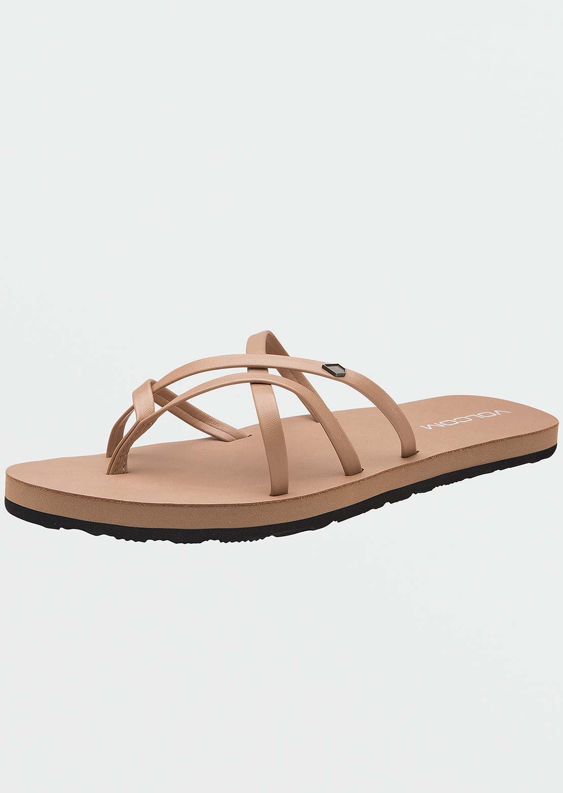 Volcom Women's New School II Sandals Natural